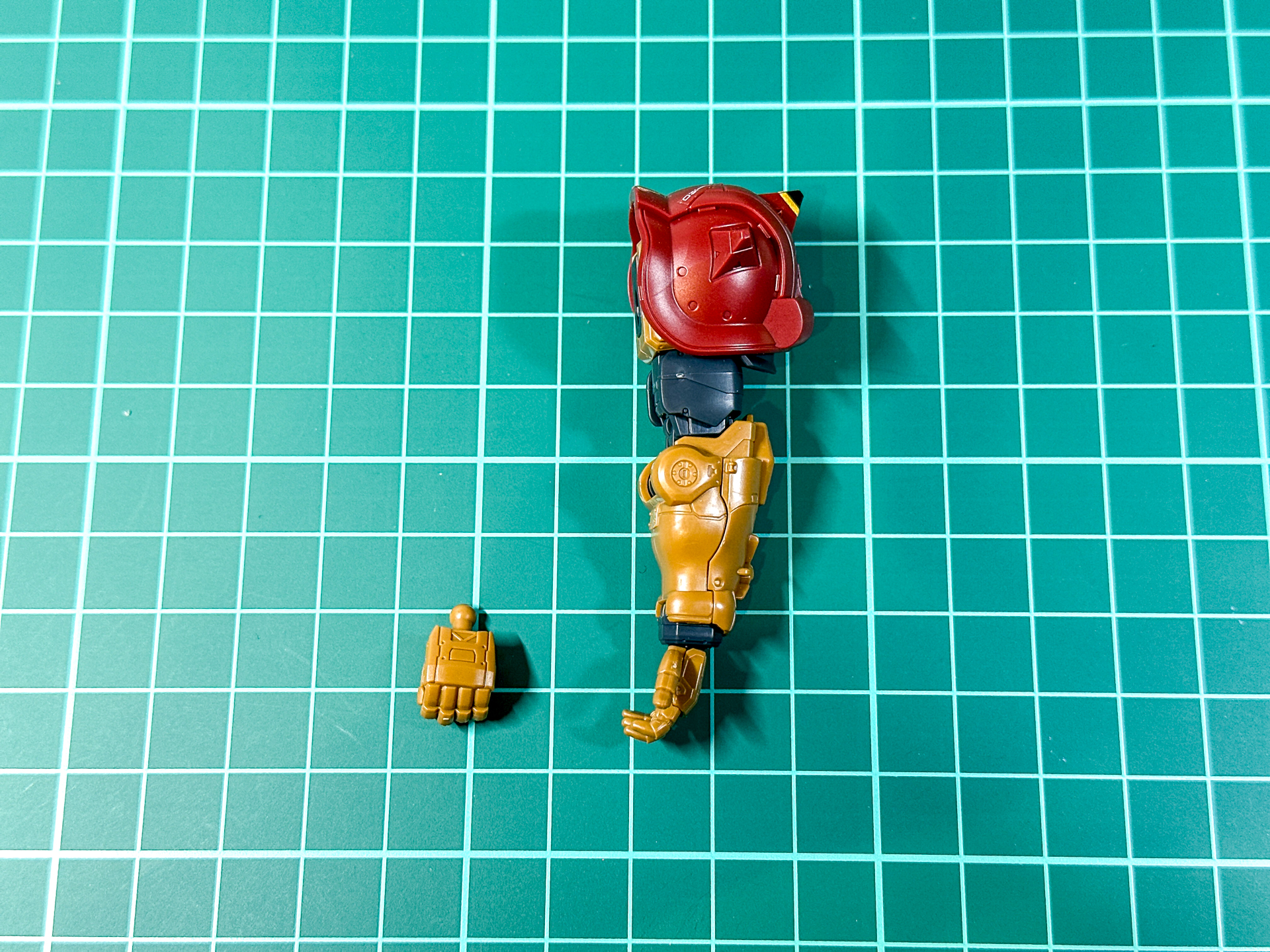 スパイク部分の塗分けはマーキングシールにて再現されています。