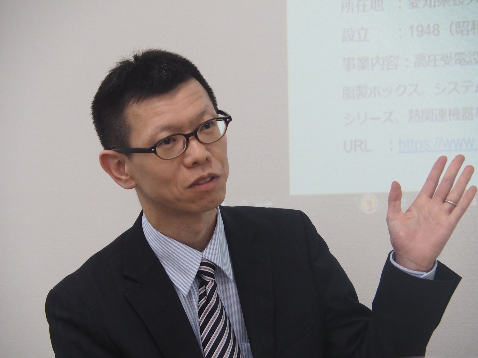 日東工業株式会社 機材開発部第一グループの森田吉範氏