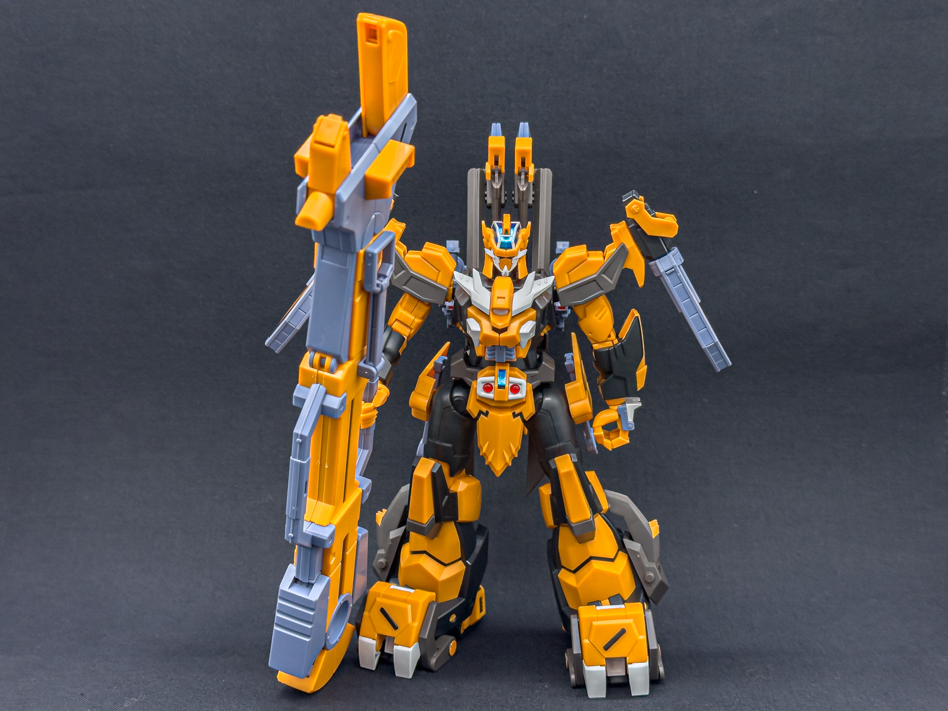 胸部の獅子が特徴的なデザインとなっています。