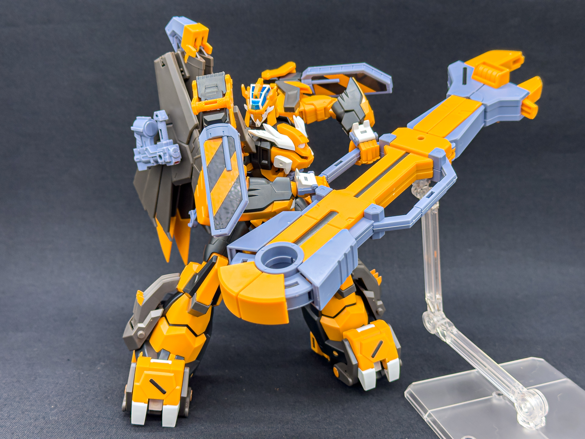 ライアット・ジャレンチによる格闘ポーズ。アクションベースを使用することで格闘ポーズをとらせることも可能です。