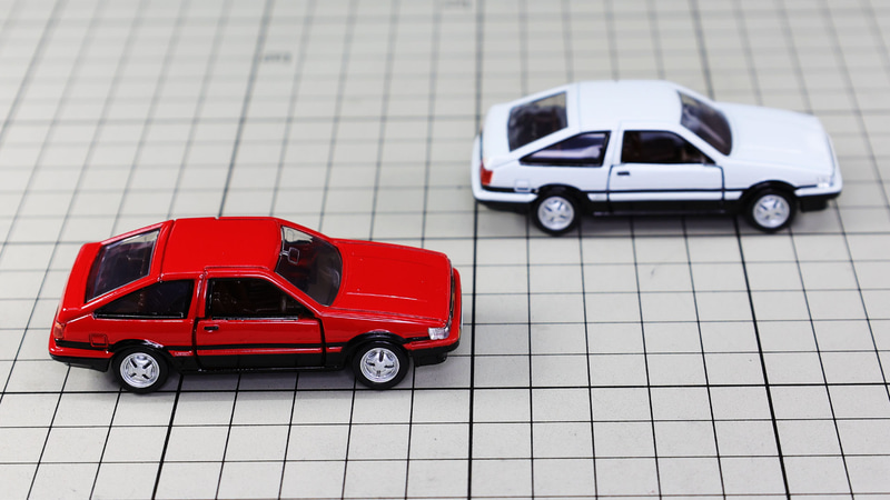 リア：ハッチバックタイプがモデルです