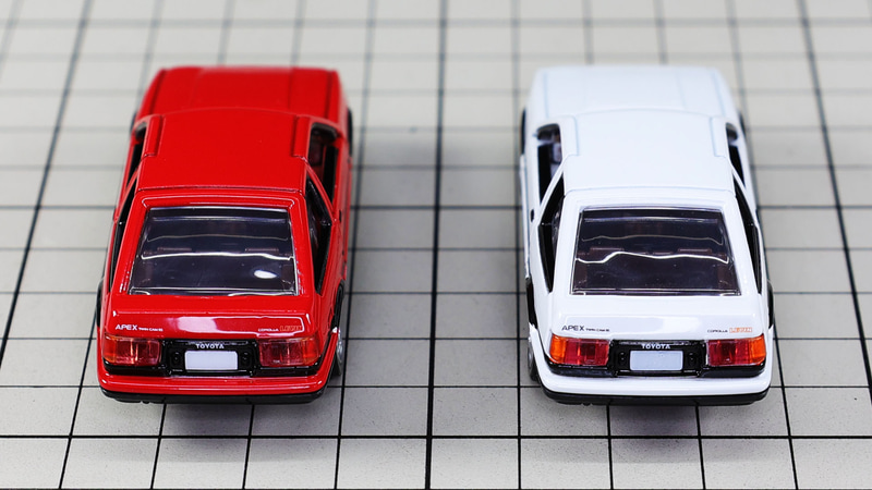 リア：ハッチバックタイプがモデルです