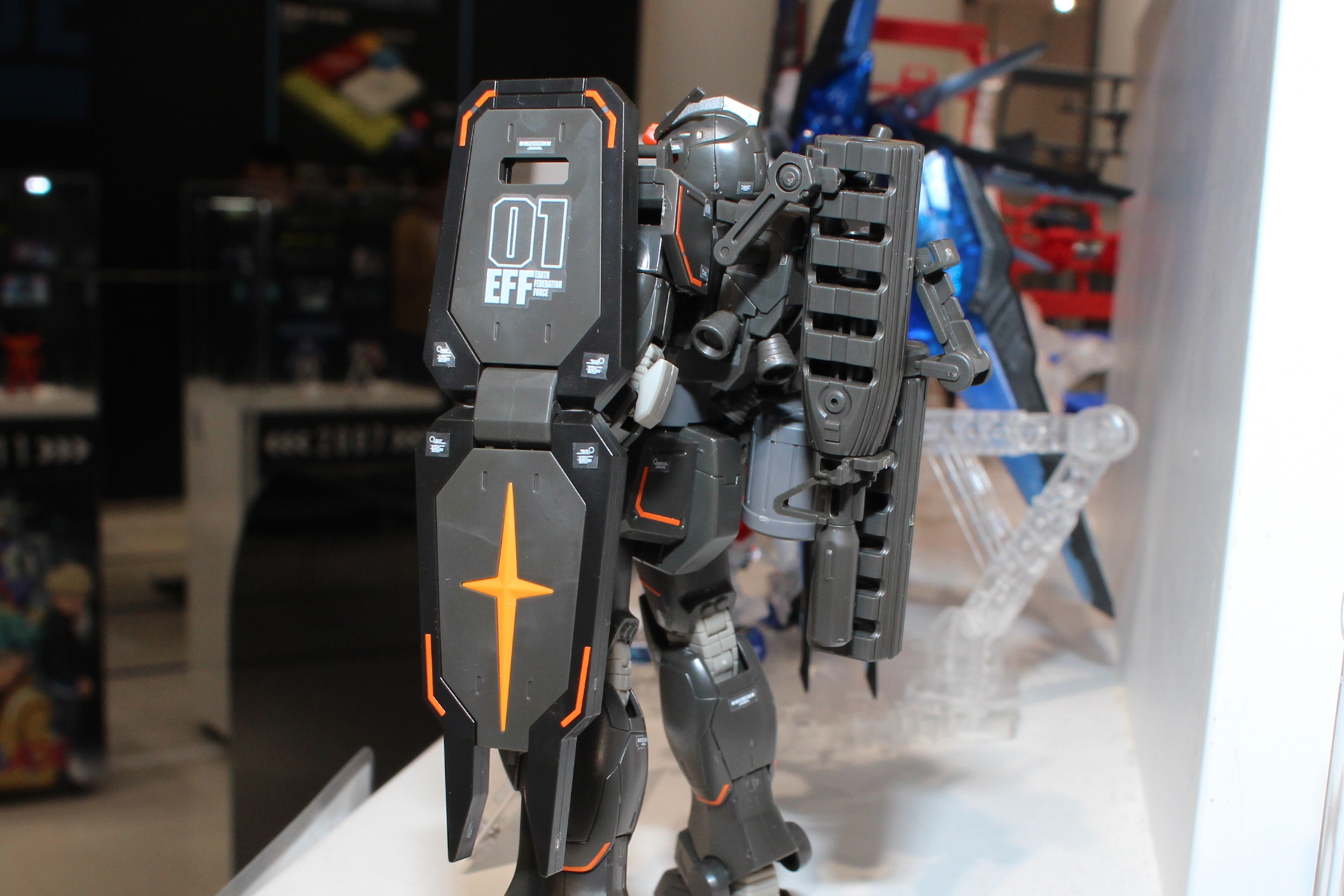 折り畳んだバレルはランドセルに装着できる