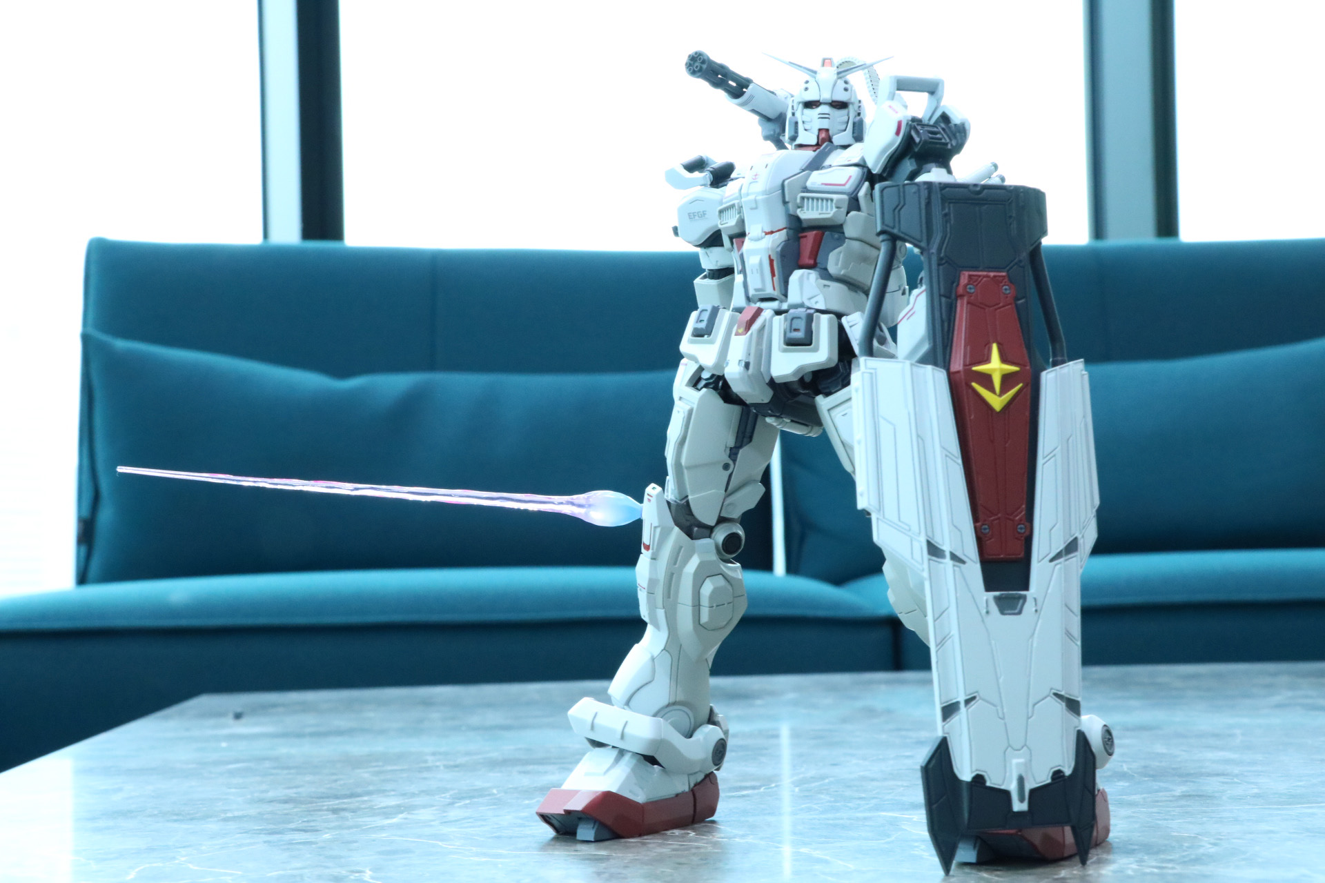 「超合金 ガンダムEX」<br />※画像は試作品を使用しています