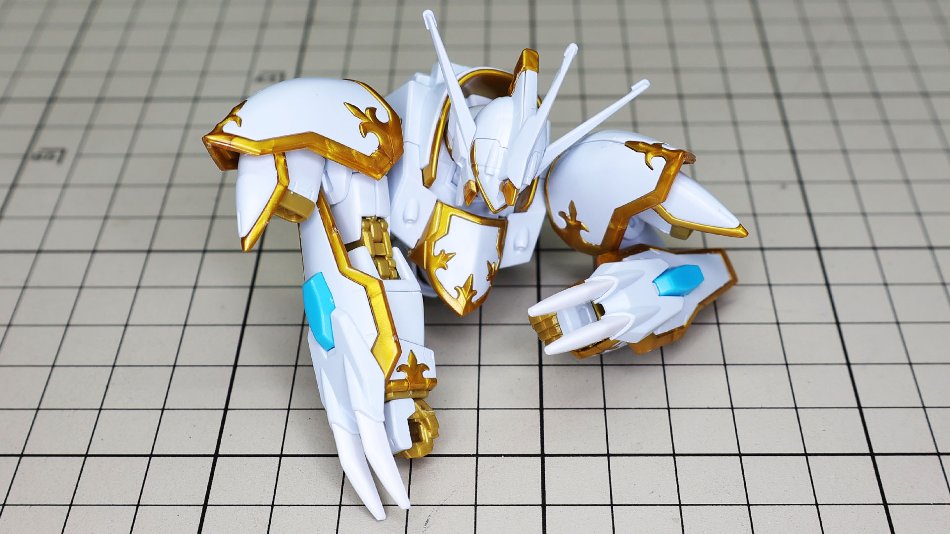 可動性能も申し分なし！ポージングが楽しみです