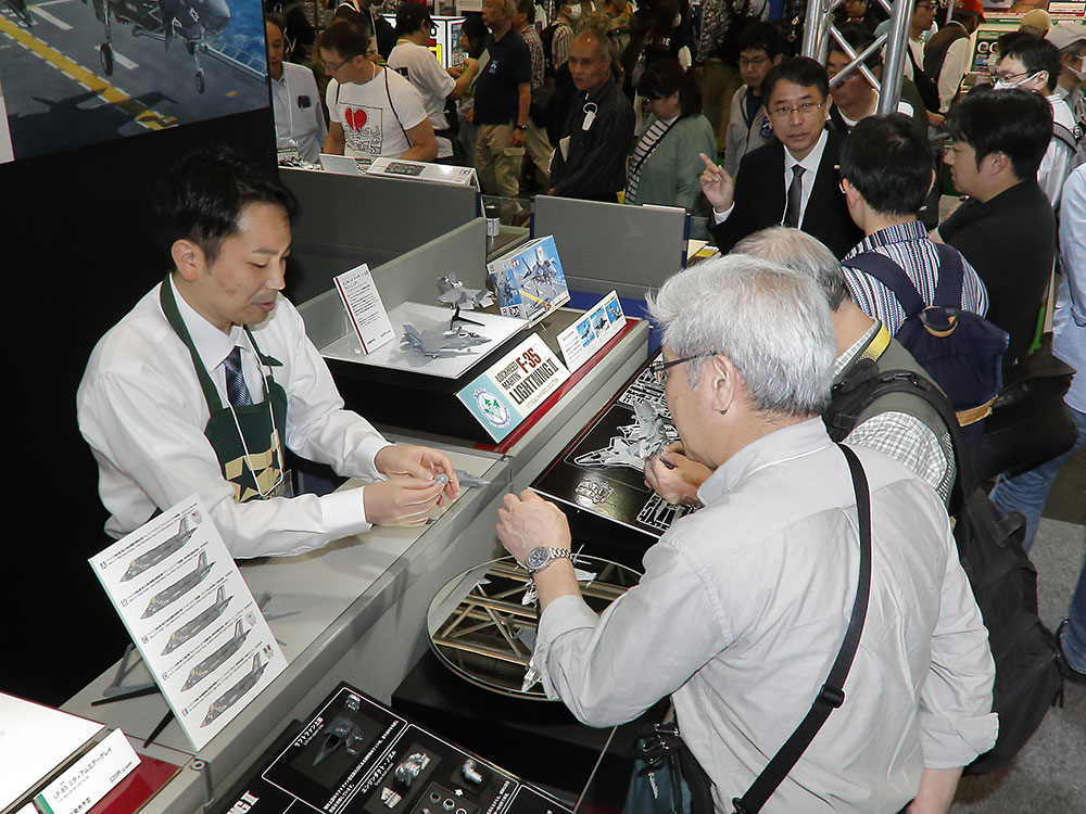 タミヤの新製品の発表、展示