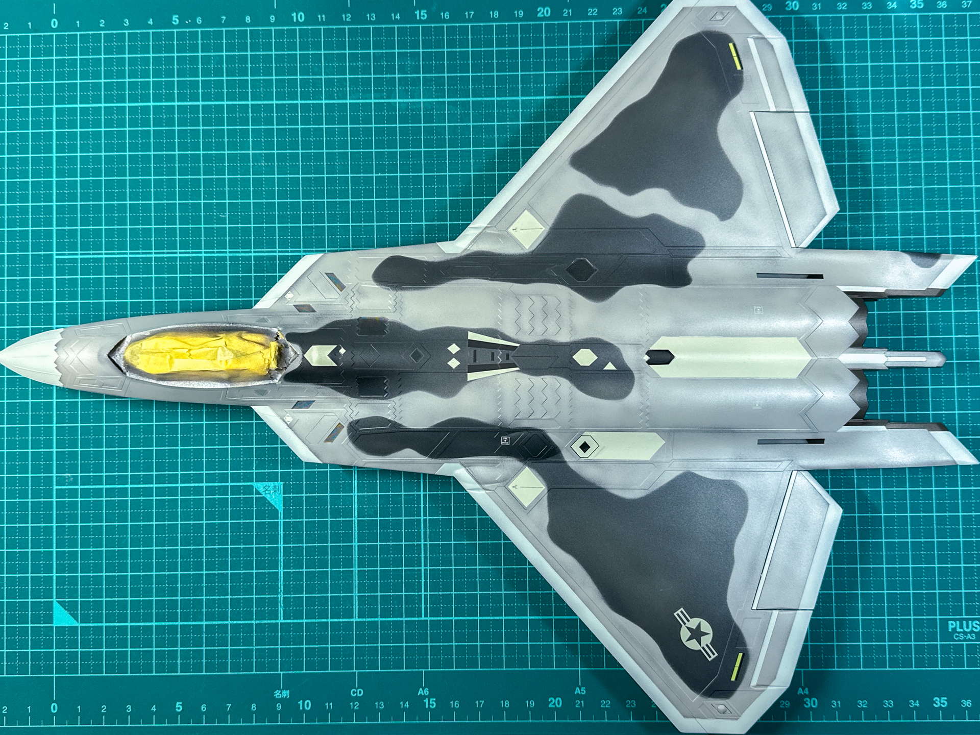 ウォッシング前の本体。新品の雰囲気となっています