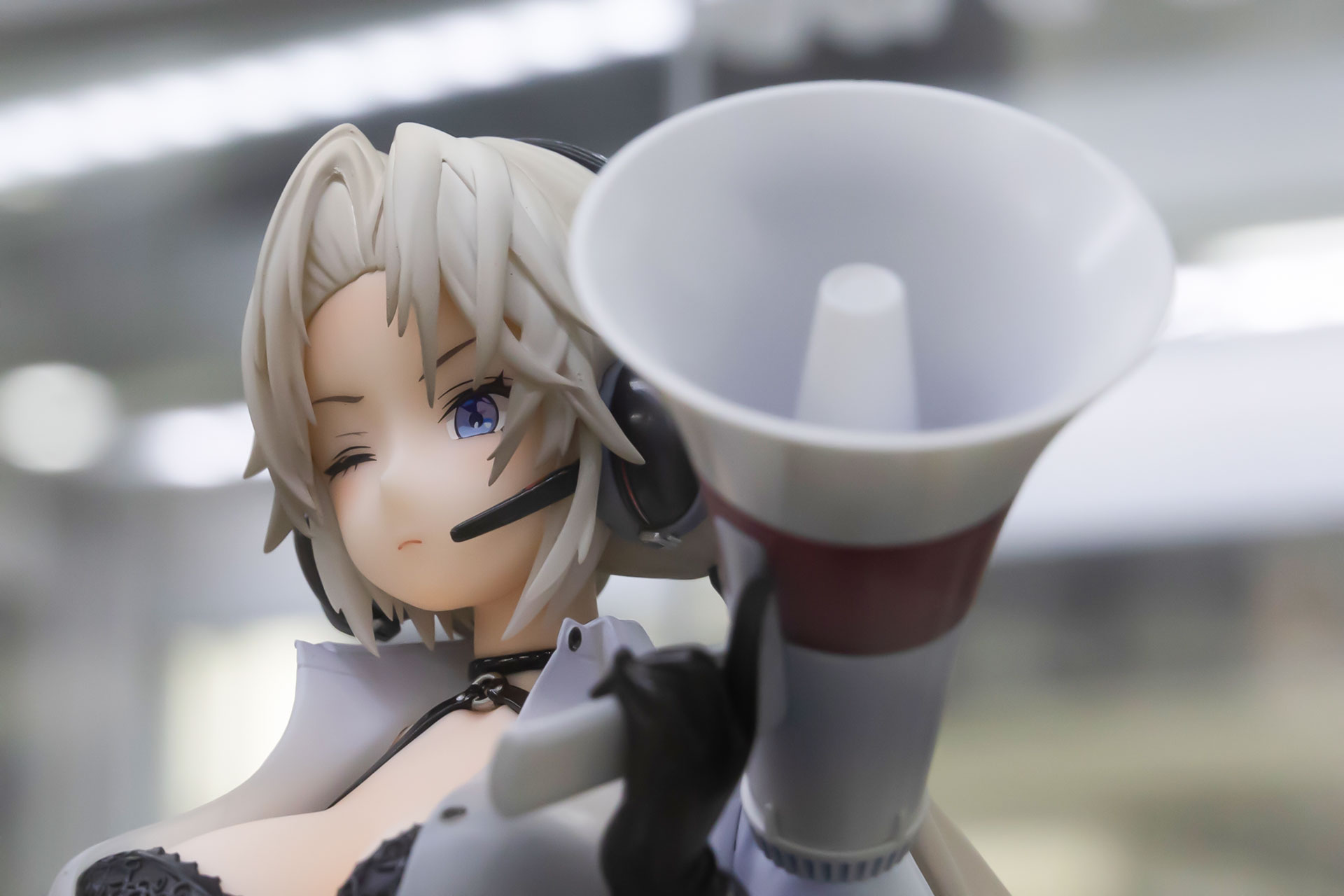 手には大きめのメガホンが握りしめられている