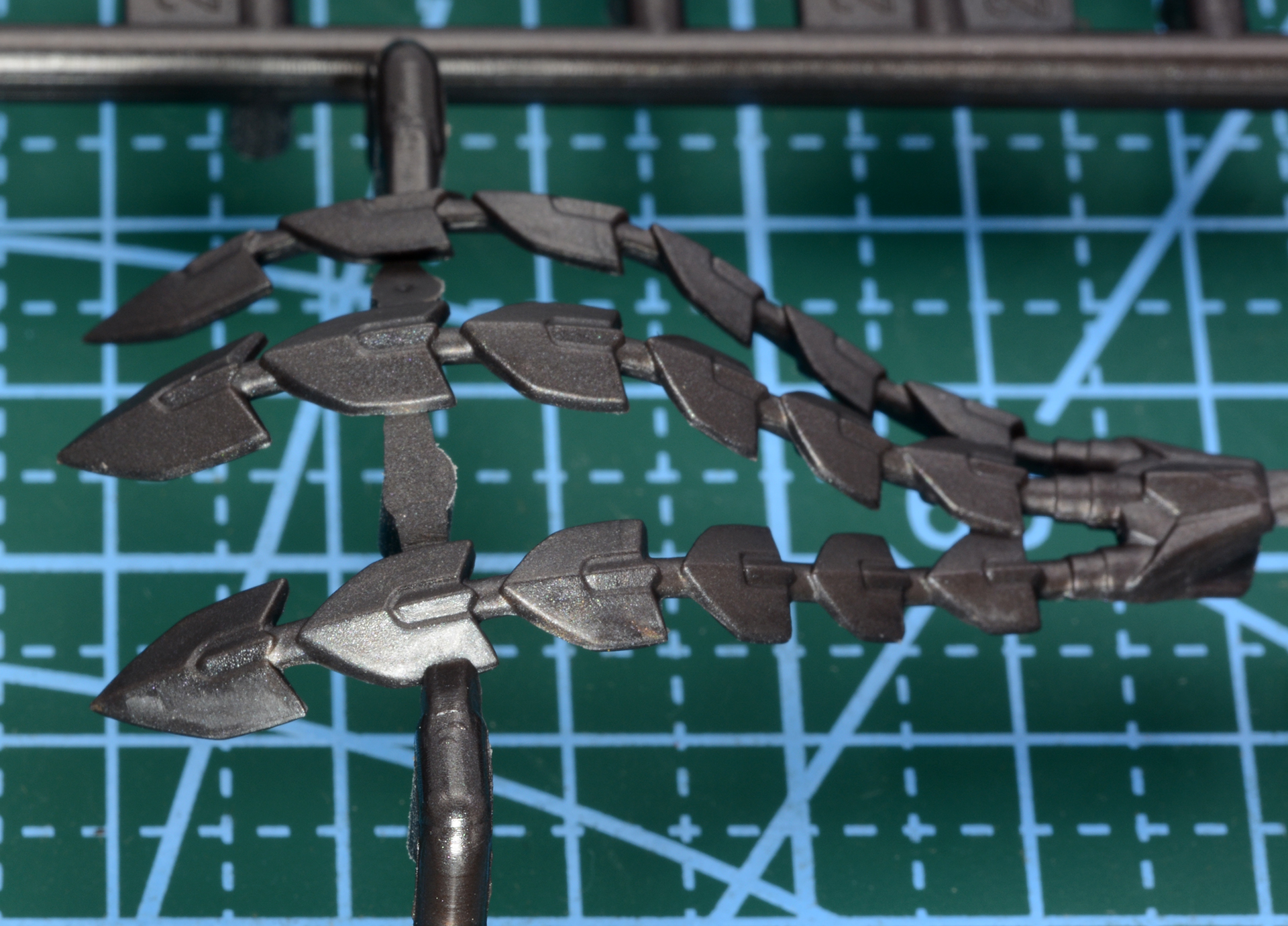 ABS樹脂はPS樹脂に比べ繊細な表現が難しいとされているが、本キットでは細かいモールドがあり、しっかりとした情報量がある