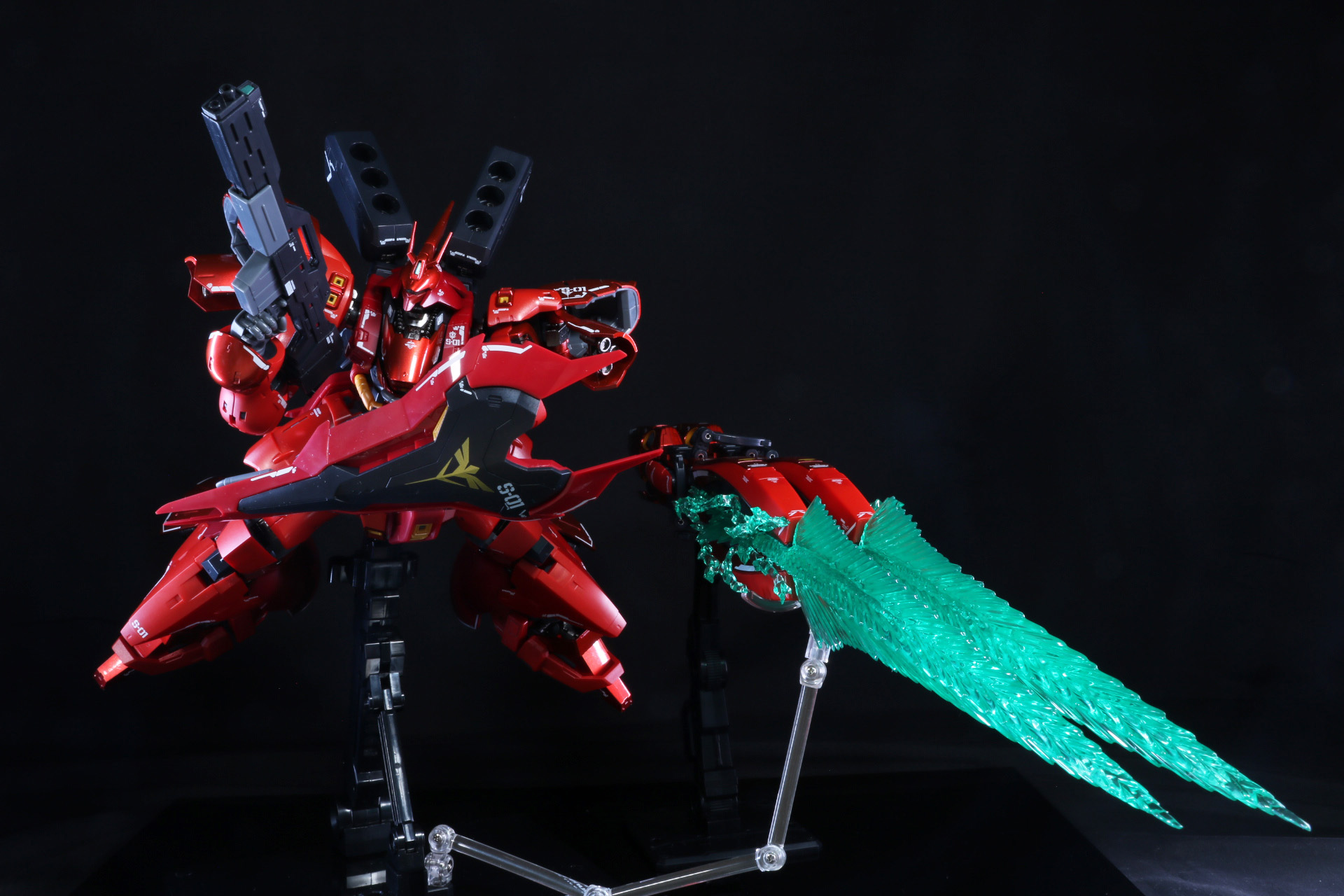 補助支柱でオールレンジ攻撃も再現できる