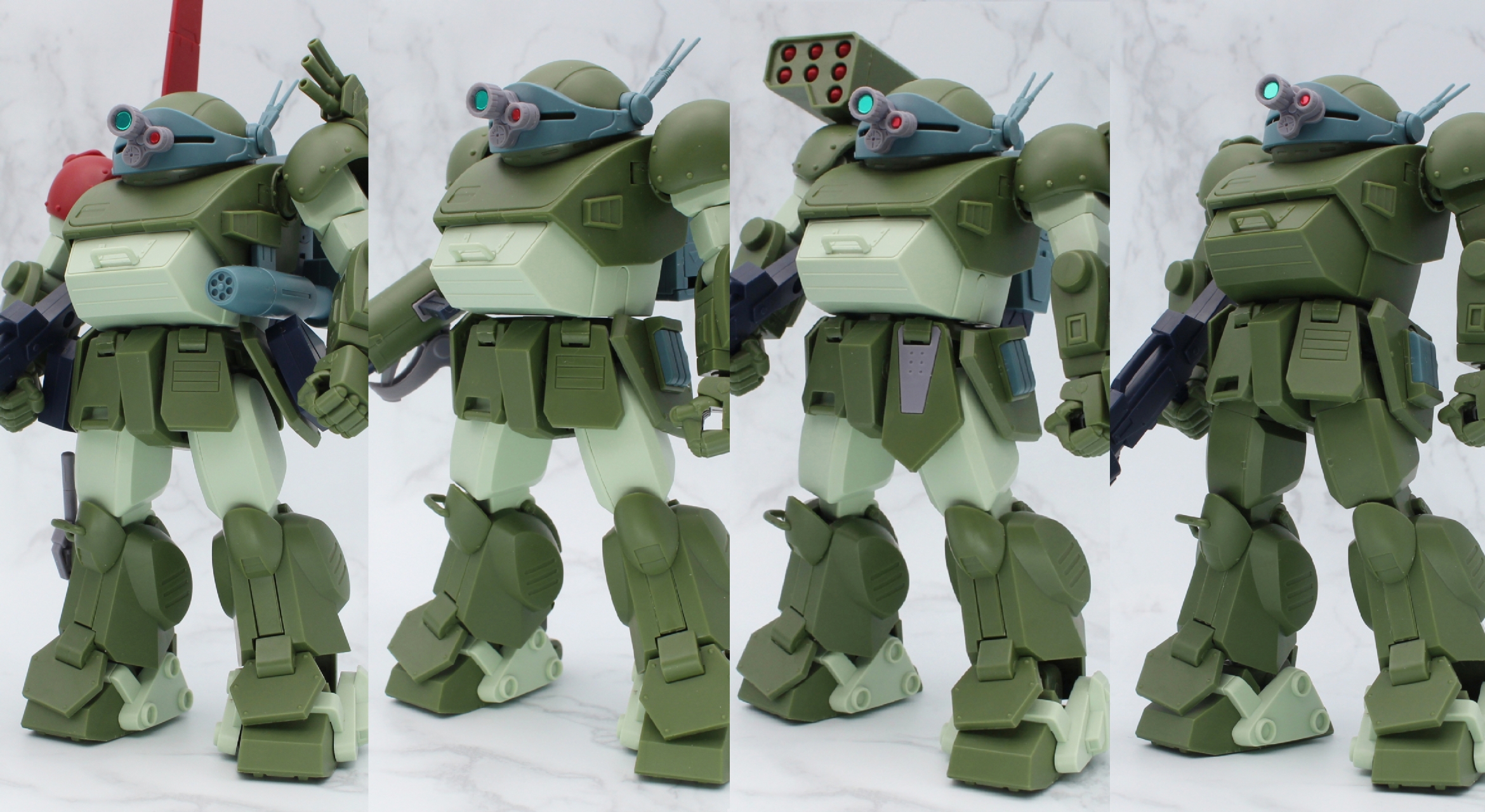 「HG スコープドッグ用拡張パーツセット3・4・5」を用いたカスタマイズの一例