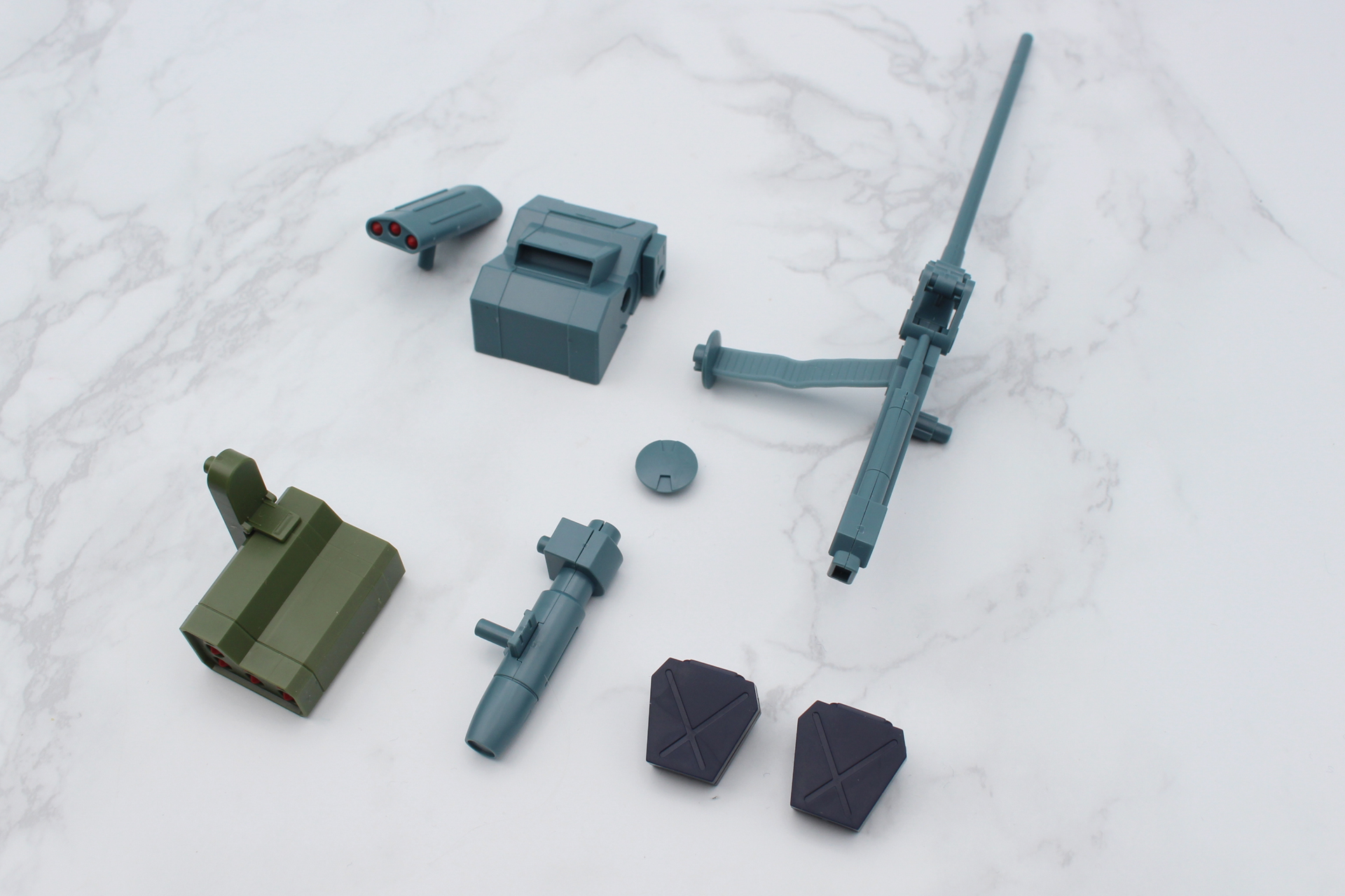 「HG バーグラリードッグ」用パーツ。こちらの組み立てについては過去のレビューをご覧いただきたい