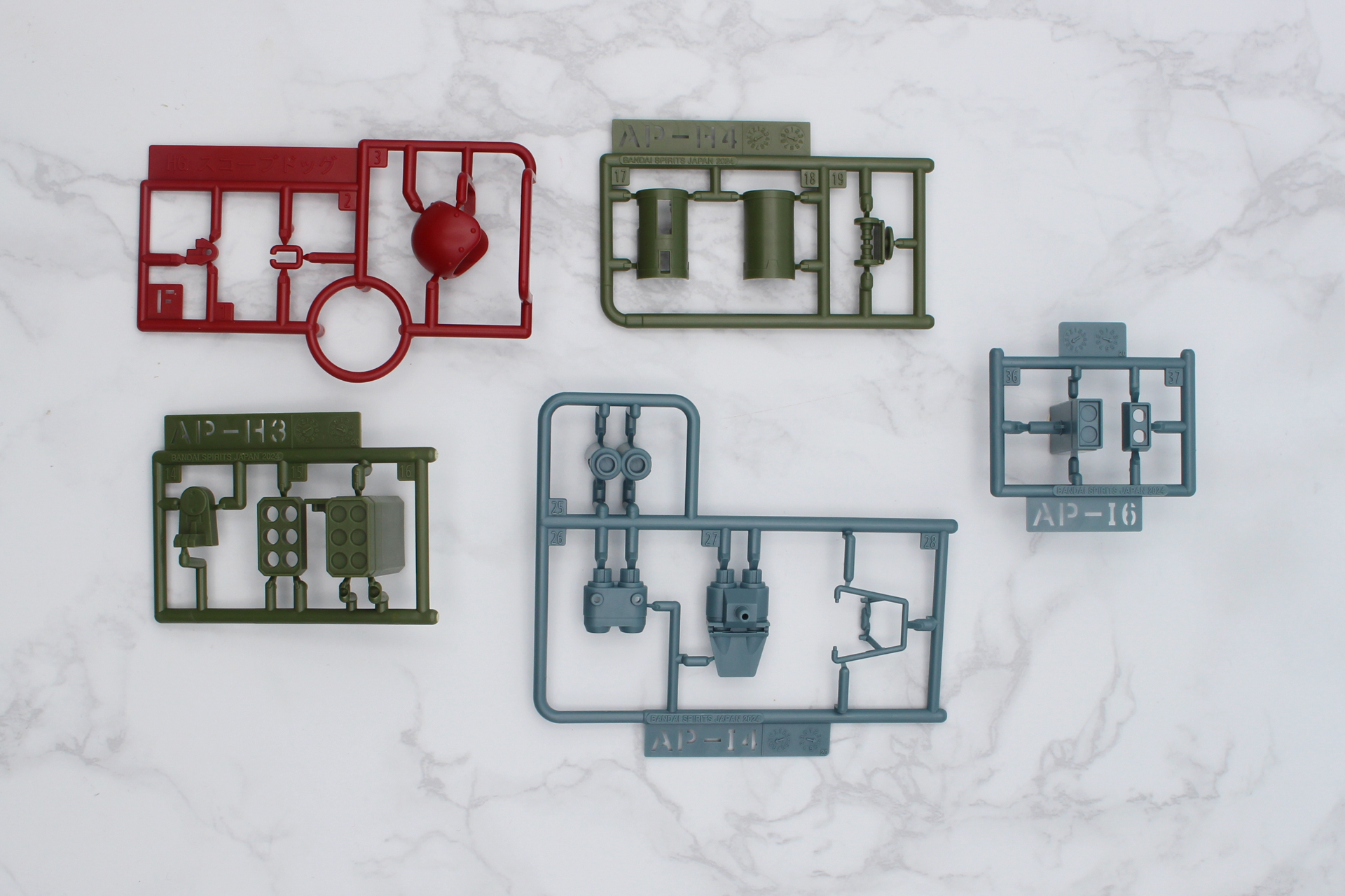 Fパーツ、AP-H3パーツ、AP-H4パーツ、AP-I4パーツ、AP-I6パーツ