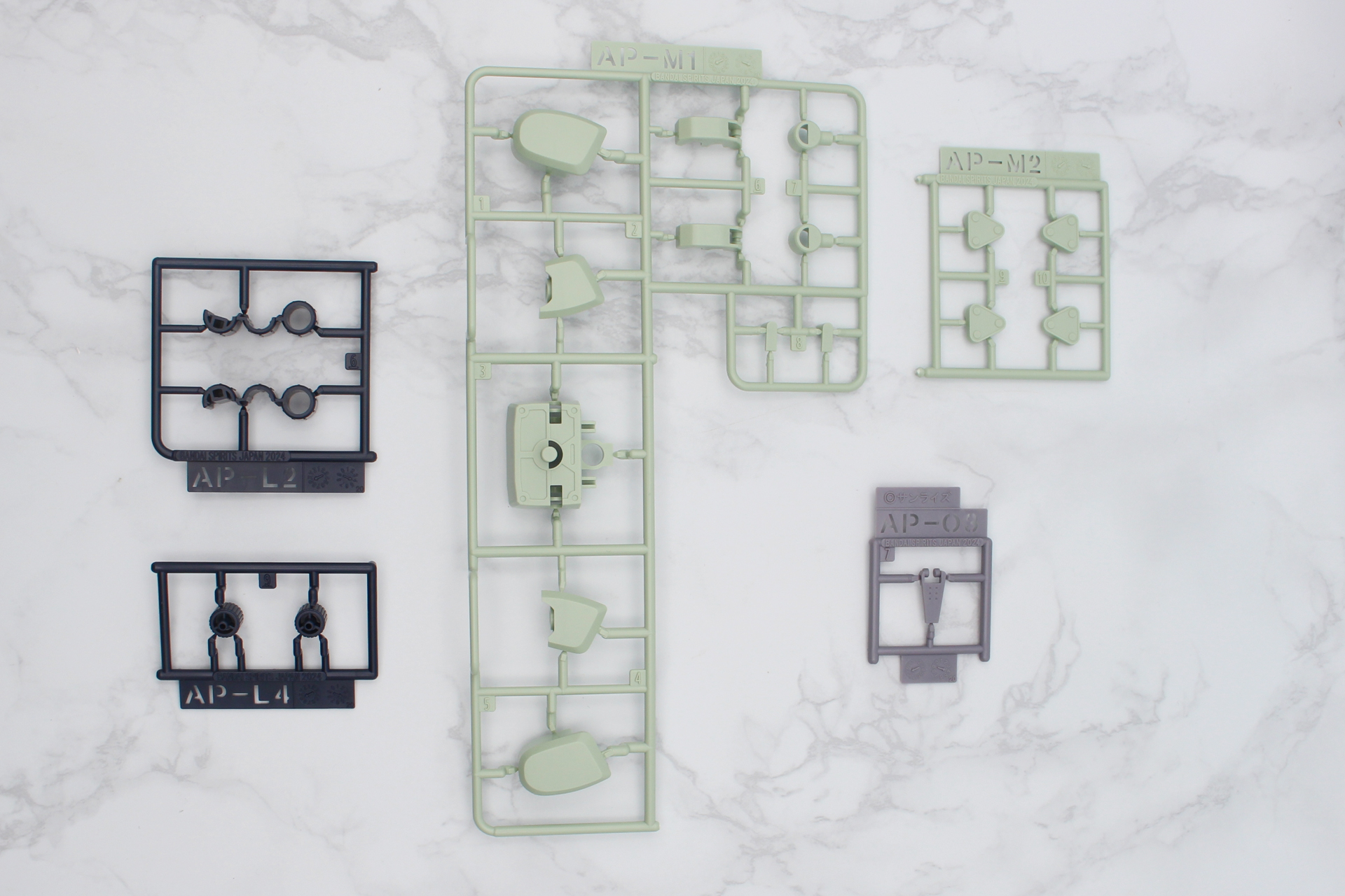 AP-L2パーツ、AP-L4パーツ、AP-M1パーツ、AP-M2パーツ、AP-03パーツ
