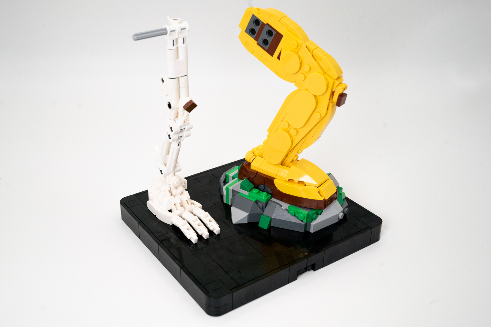 袋6までの完成品。バナナ部分の完成度が高い