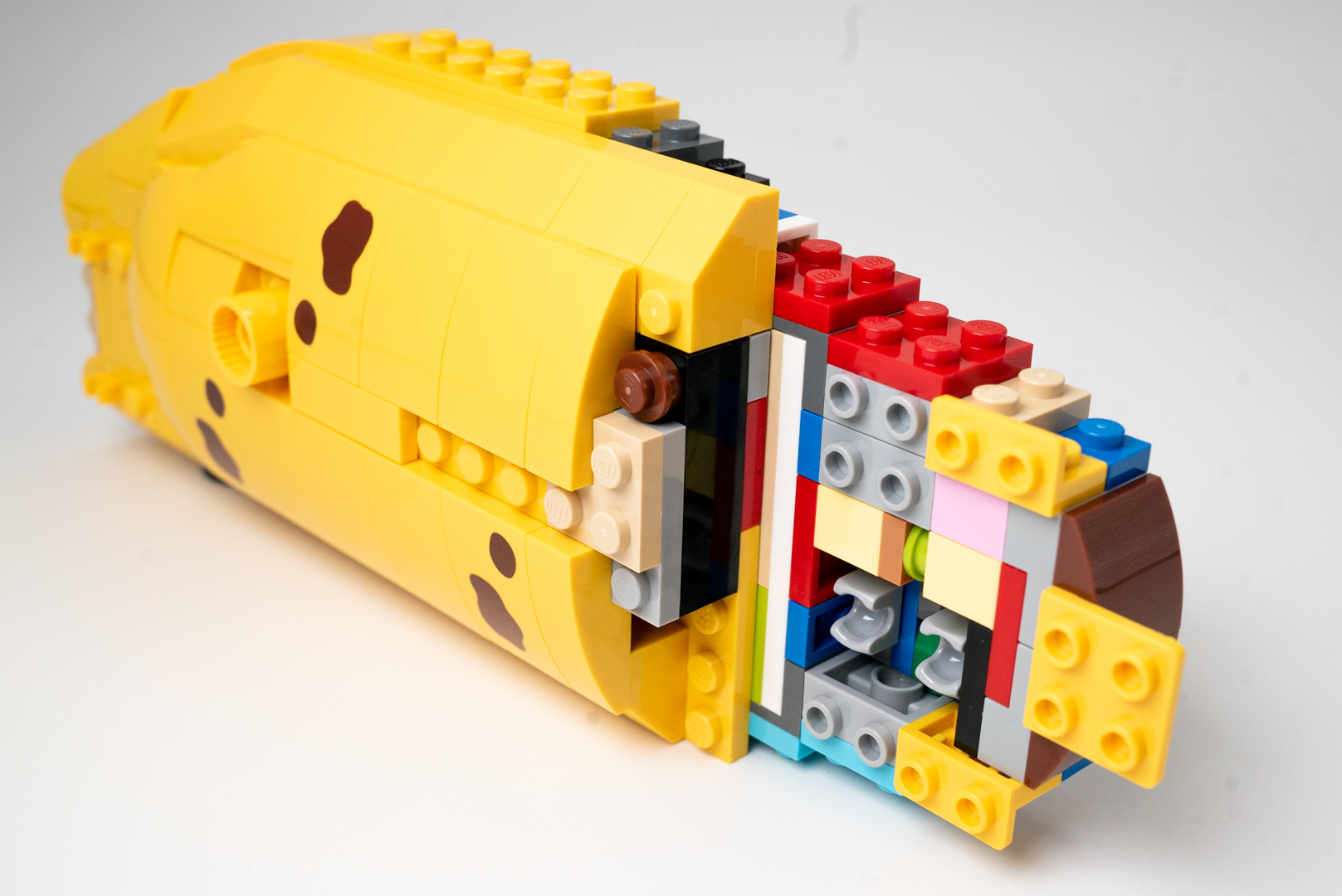 固定ユニットをボディに込むと違和感なし