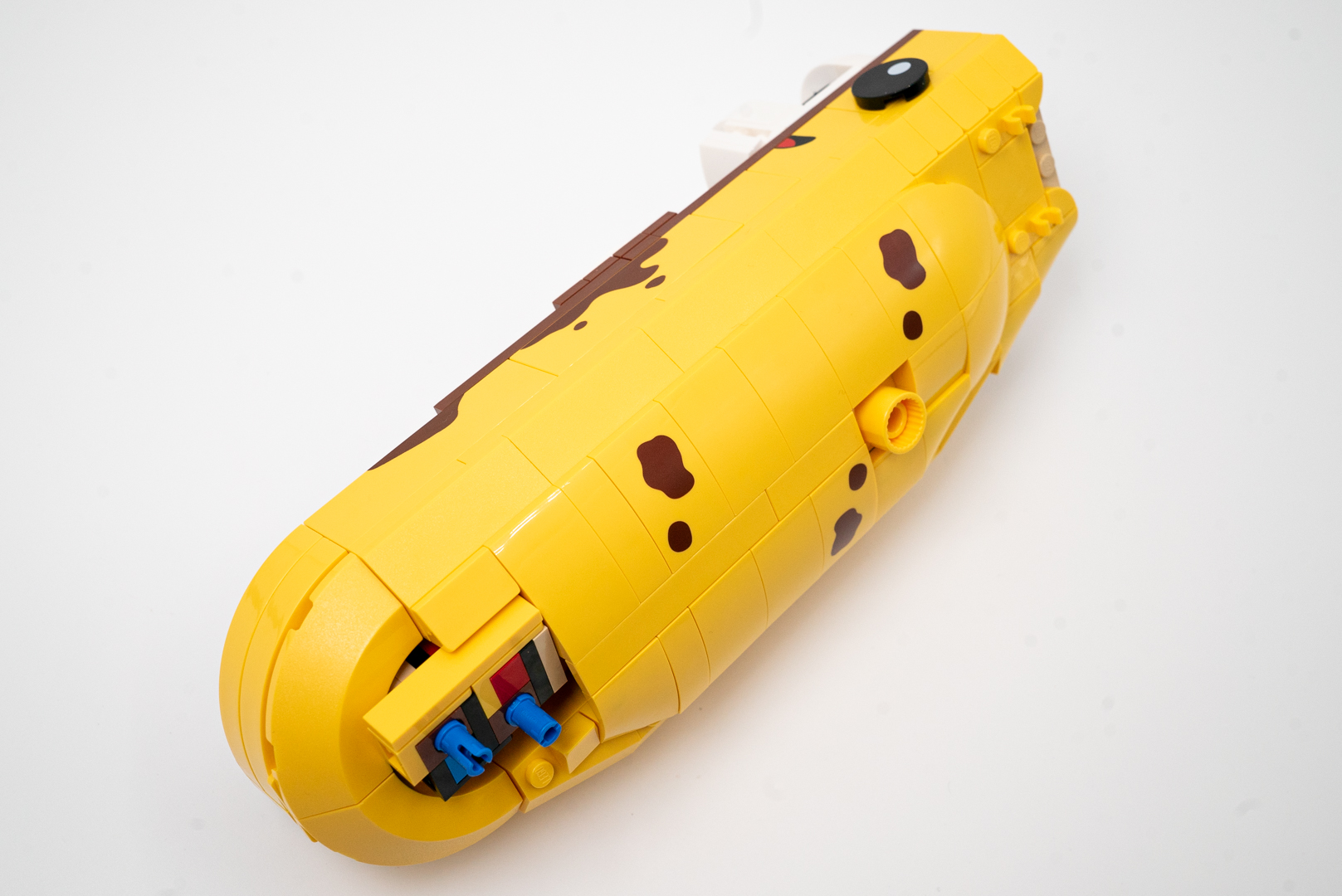 袋10までの完成品。バナナらしいシルエットが見えてきた