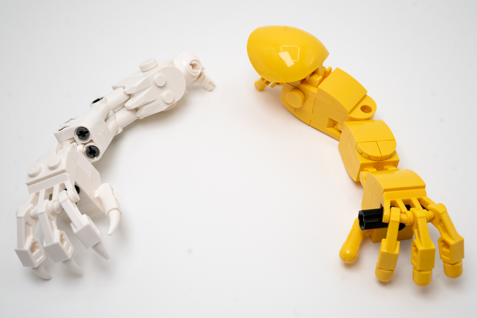 袋13の完成ユニット。なかなかイイ感じの腕ユニットができた！