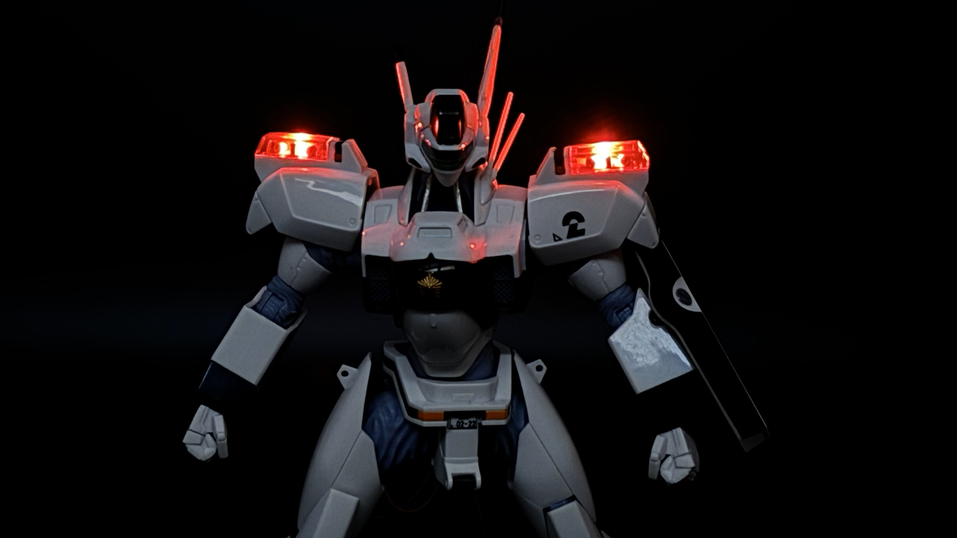 イングラム2号機のパトランプが輝く！