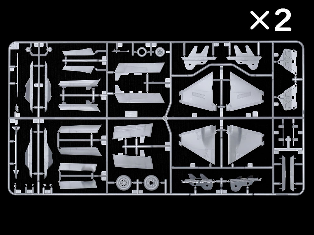 新規開発ランナー：1/48 F-35C専用の部品