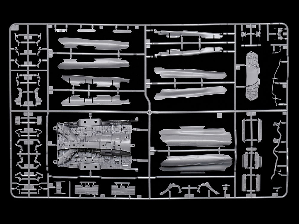 既存ランナーを流用：1/48 F-35Aの部品をそのまま使用します。