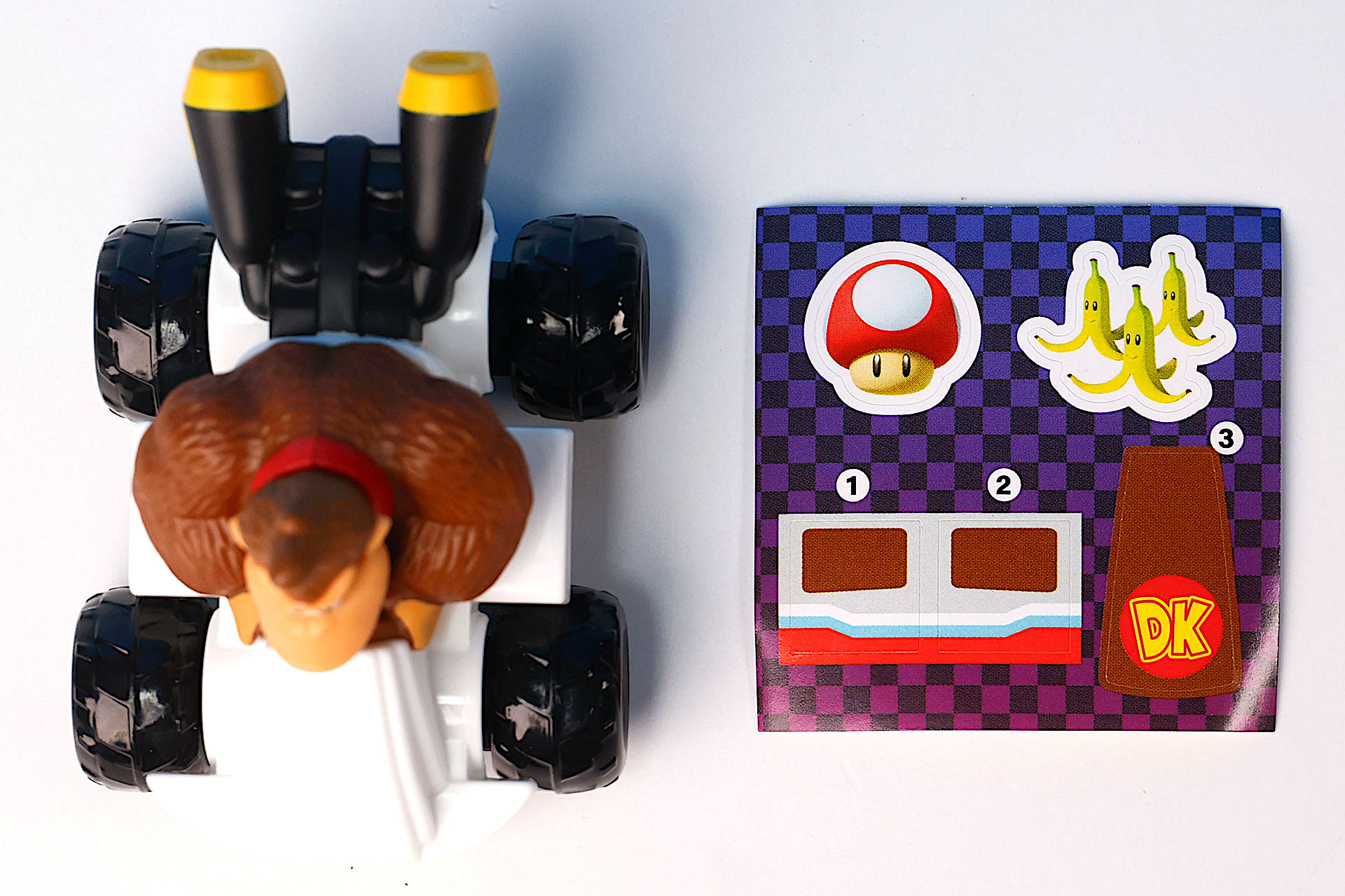こちらが「ドンキーコング」のおもちゃ箱の中身だ