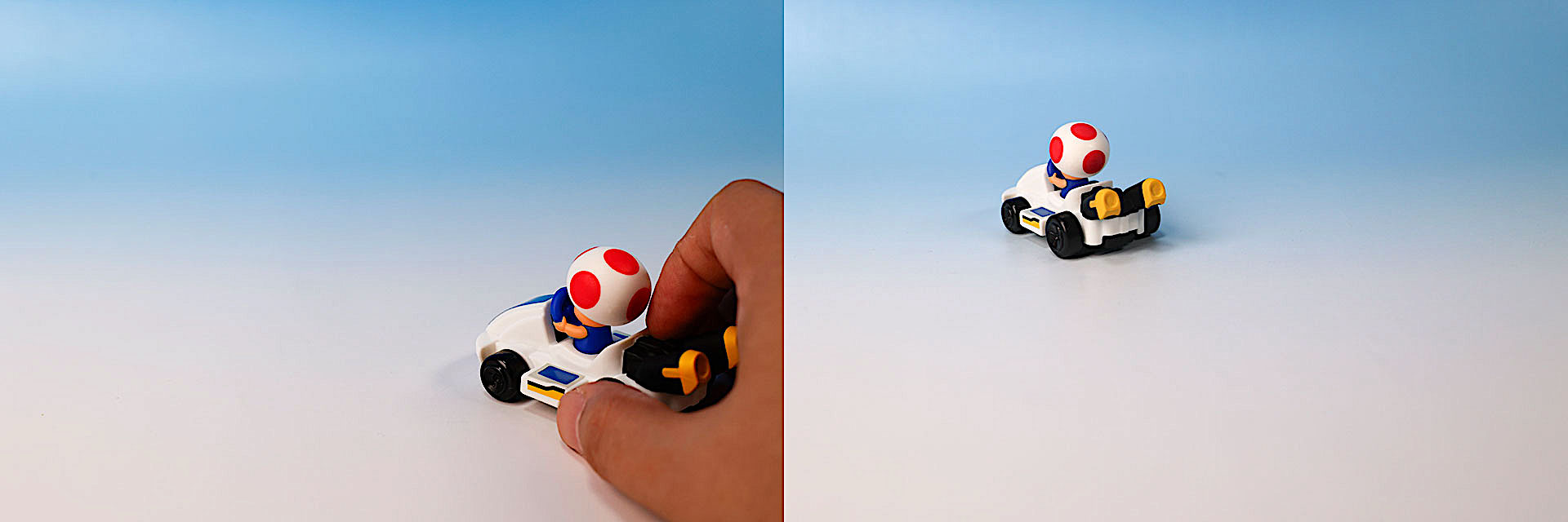 手で押して走らせてみよう