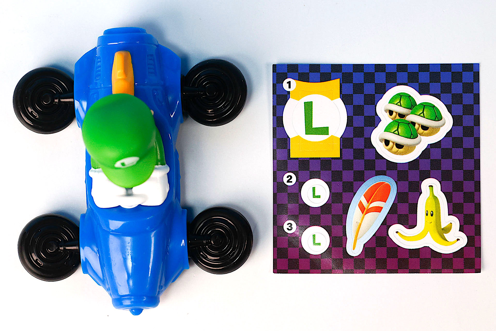 こちらが「ルイージ」のおもちゃ箱の中身だ