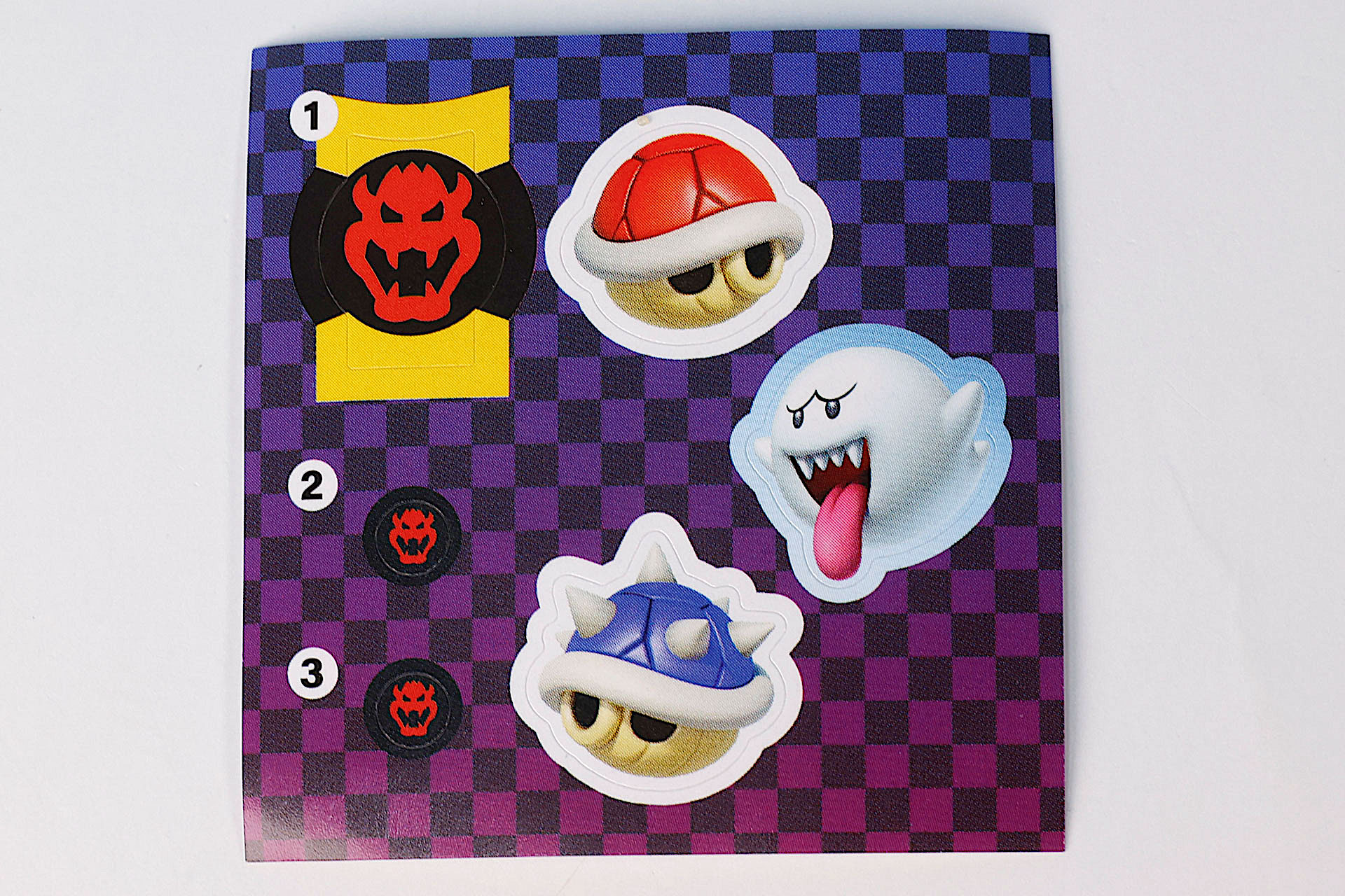 「クッパ」に同梱されているシール