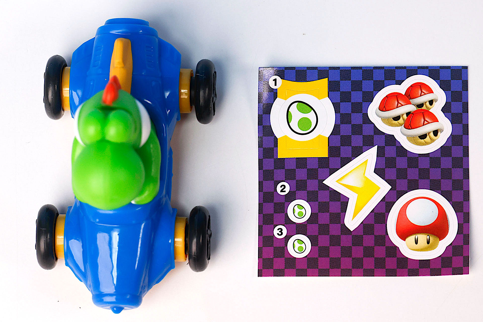 こちらが「ヨッシー」のおもちゃ箱の中身だ