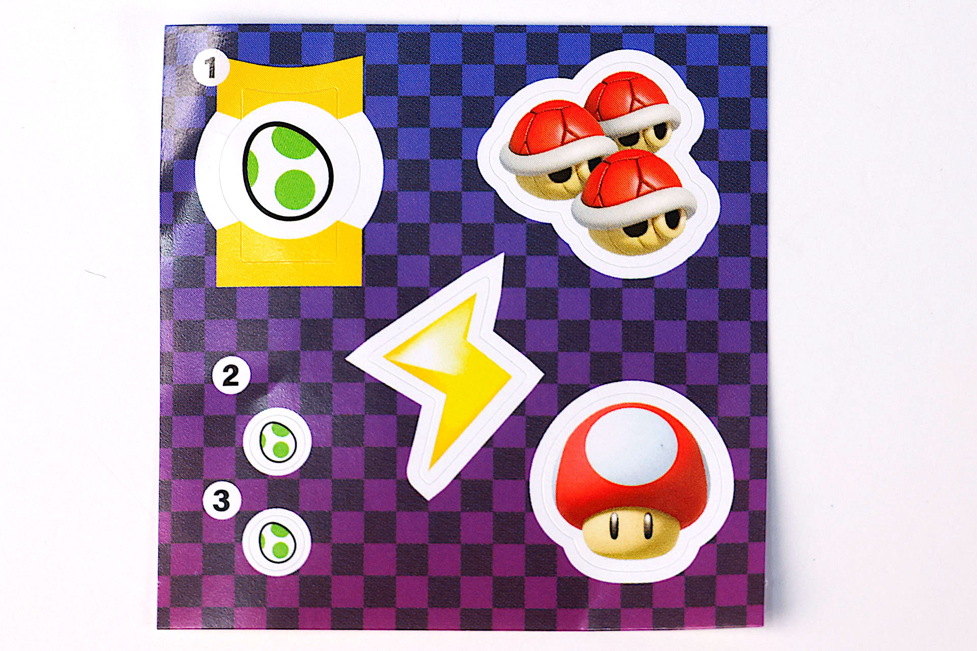 「ヨッシー」に同梱されているシール