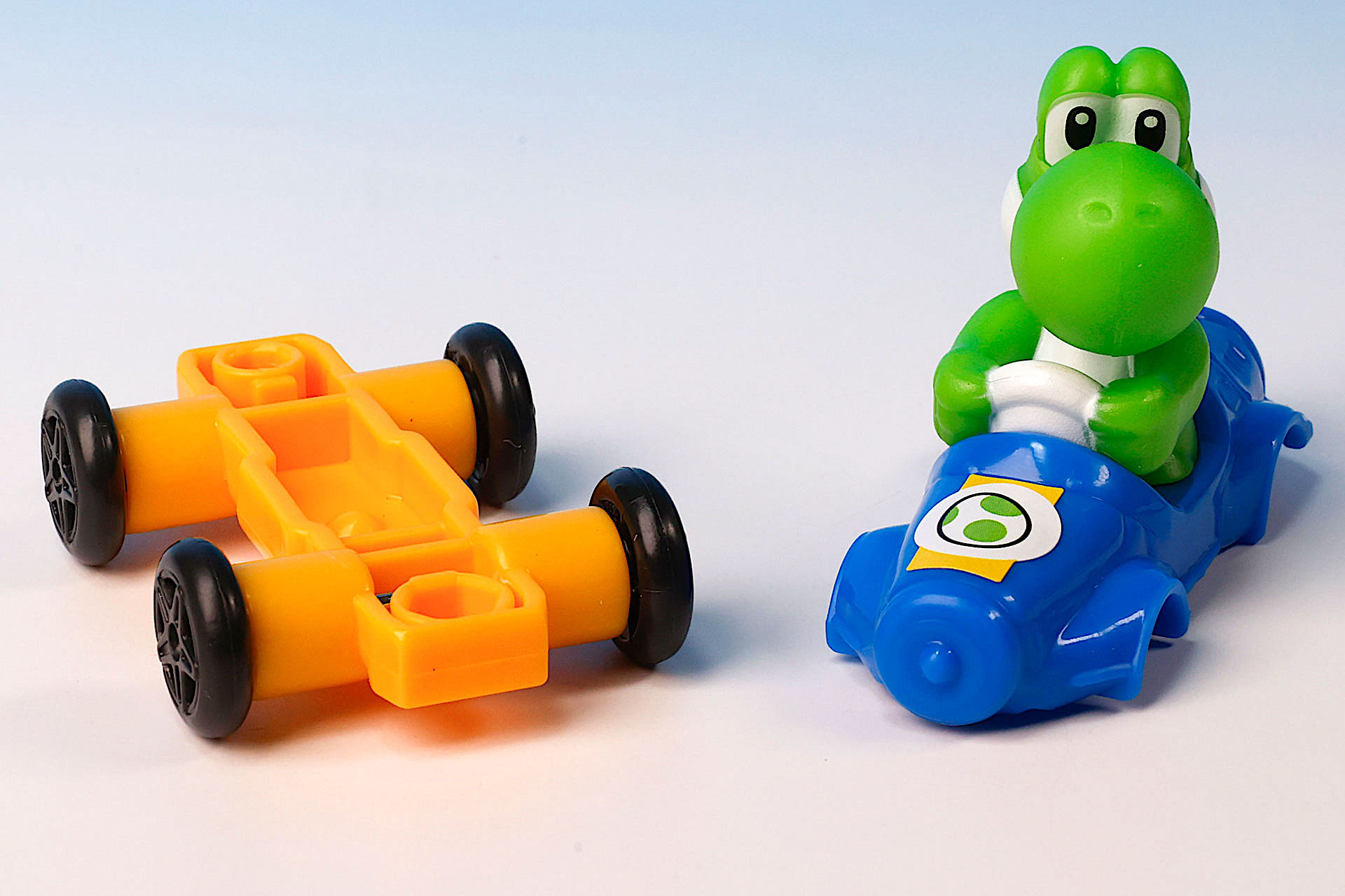 タイヤ部分を外したところ