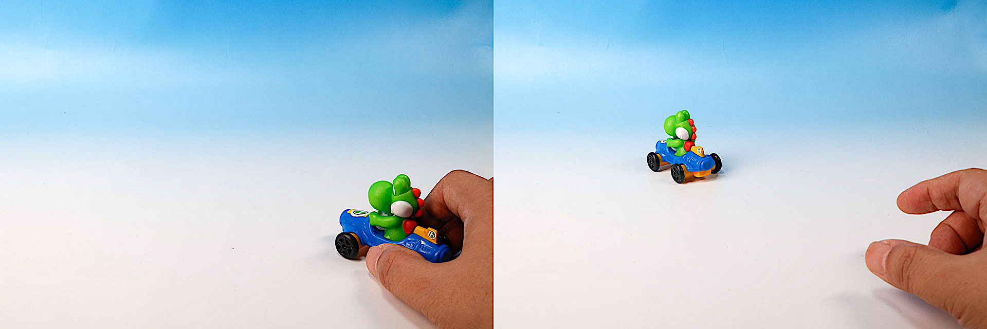 走らせて遊ぶこともできる