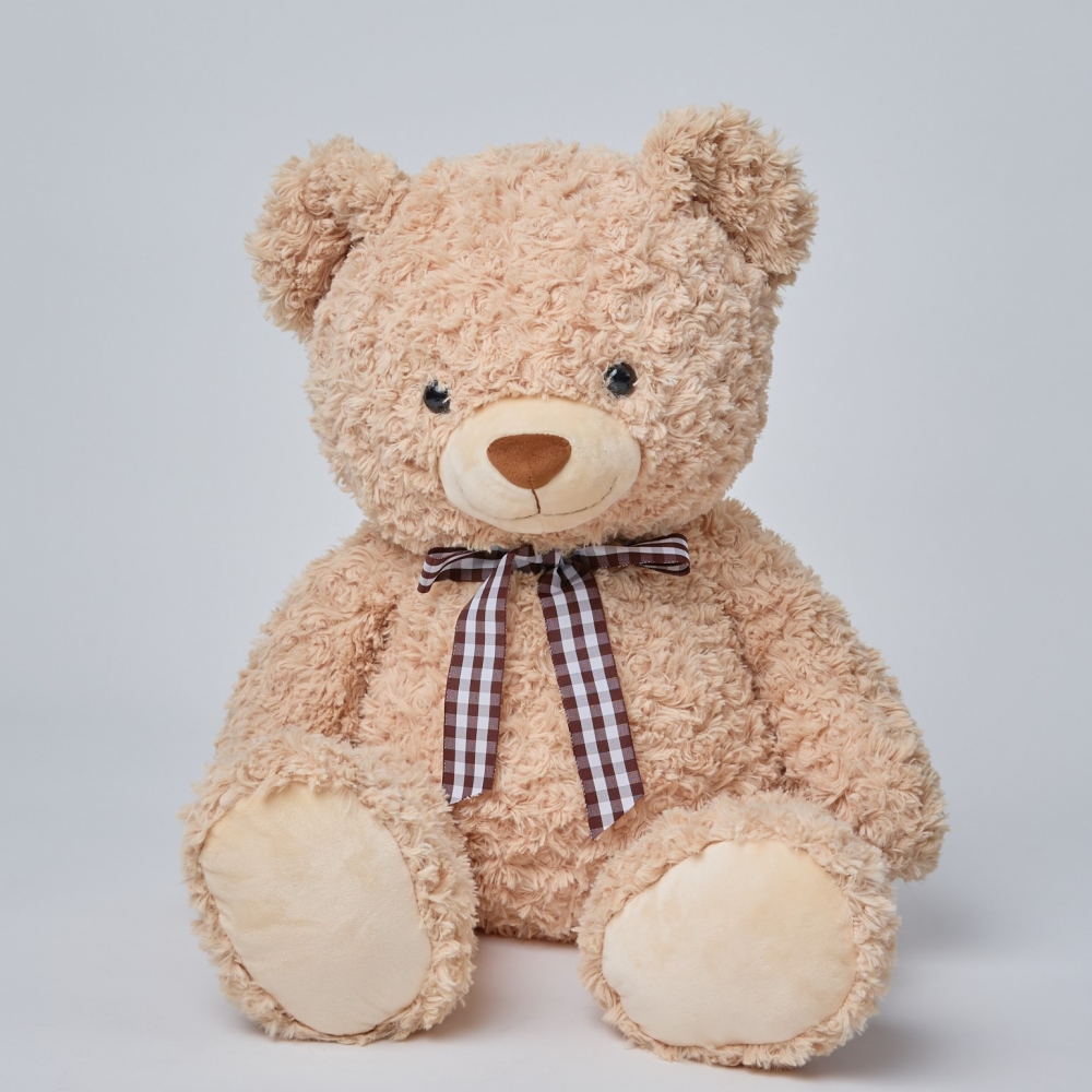 フレンズフォーライフ ぬいぐるみ ジャンボベア ライトブラウン（80cm）