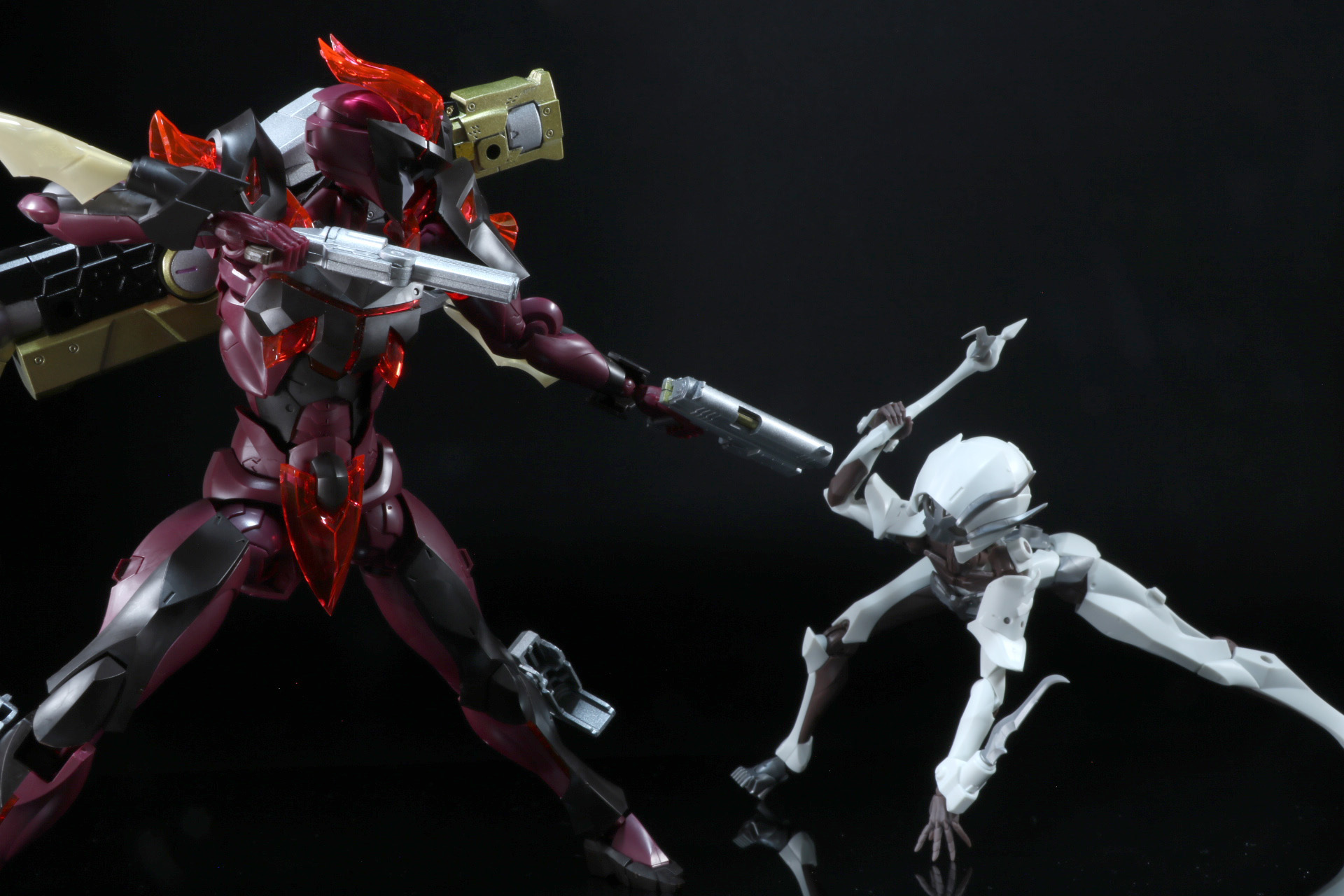 距離を開いて体勢を立て直す