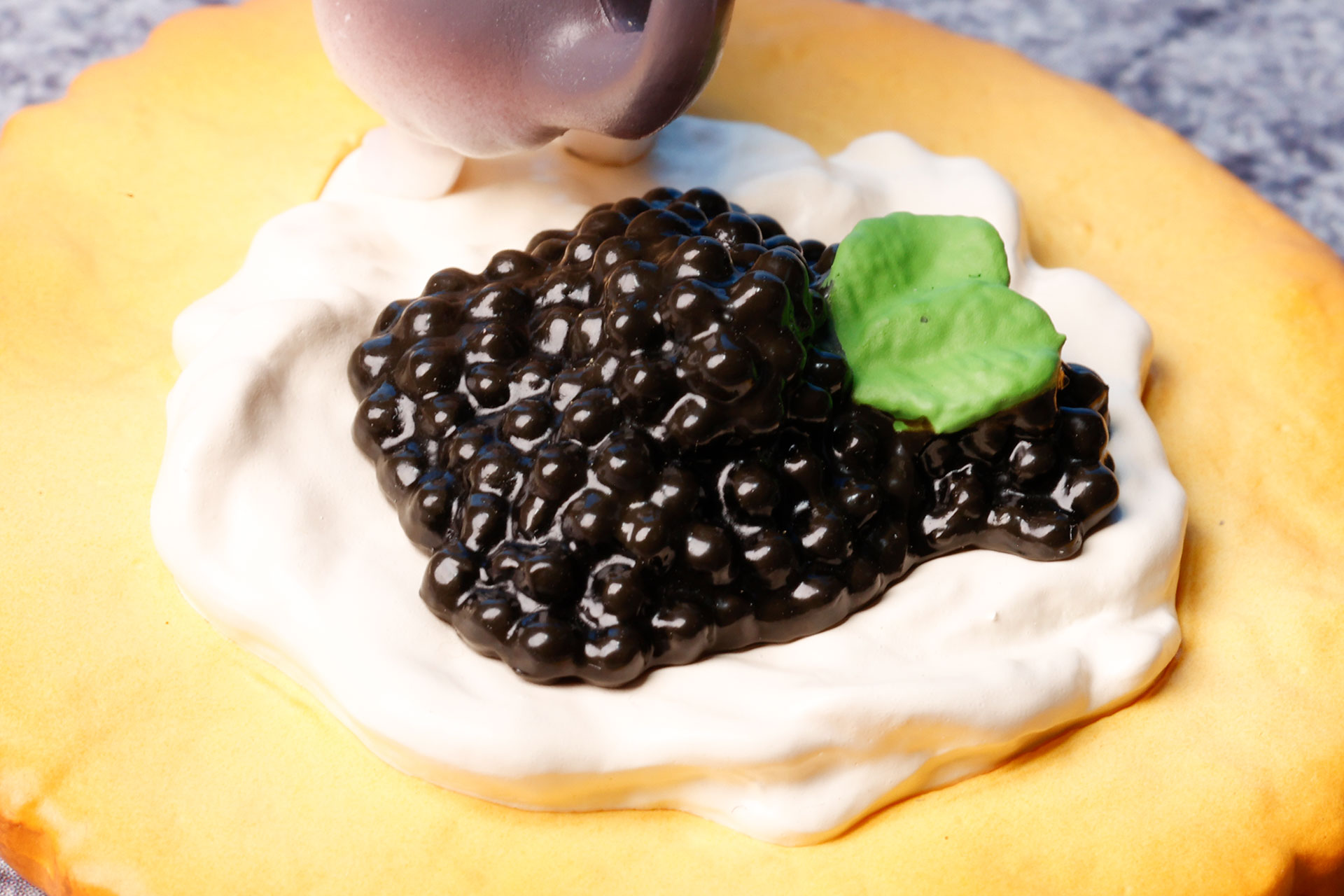 このキャビアの見た目も美味しそうだ