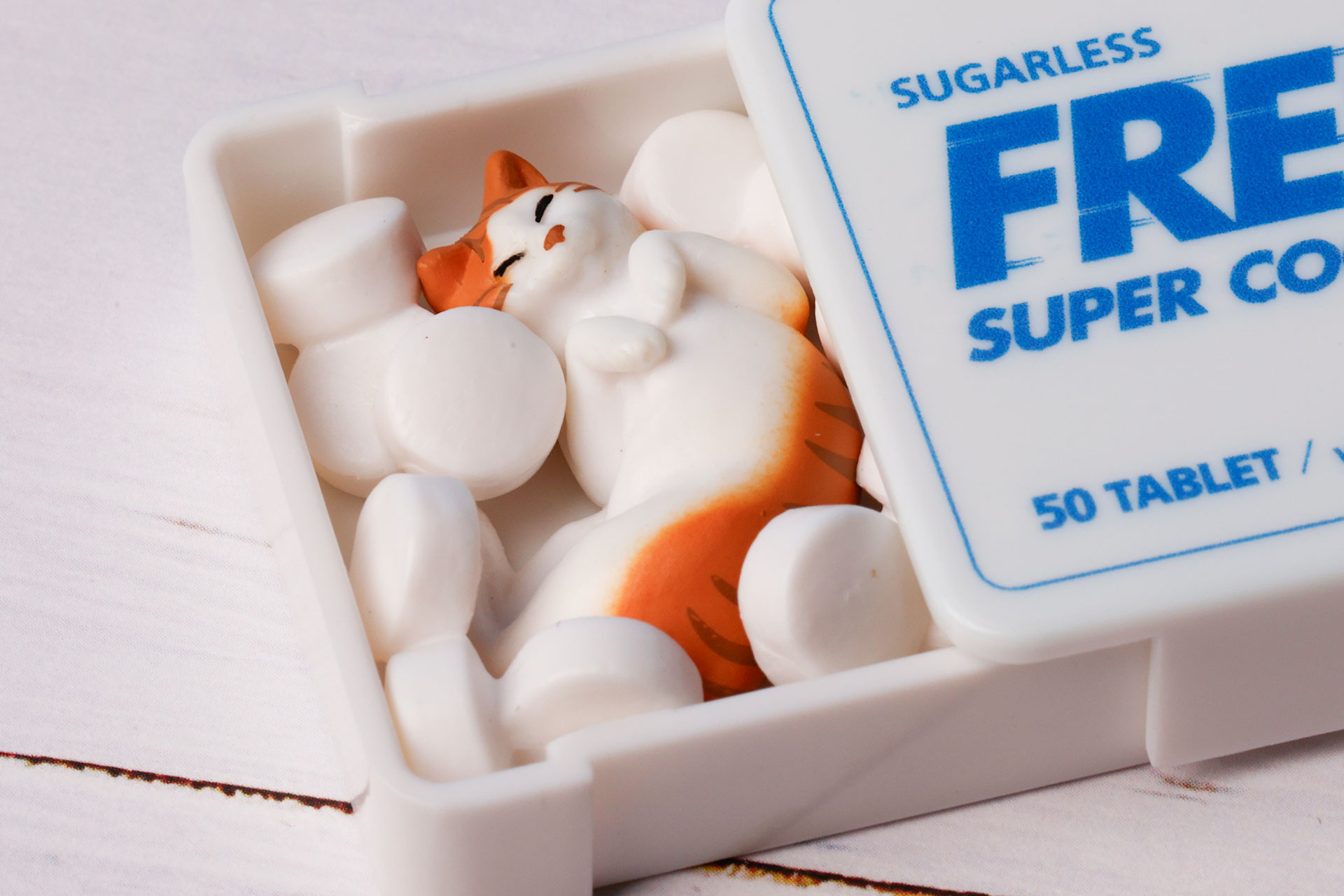 気持ち良さげに眠っている