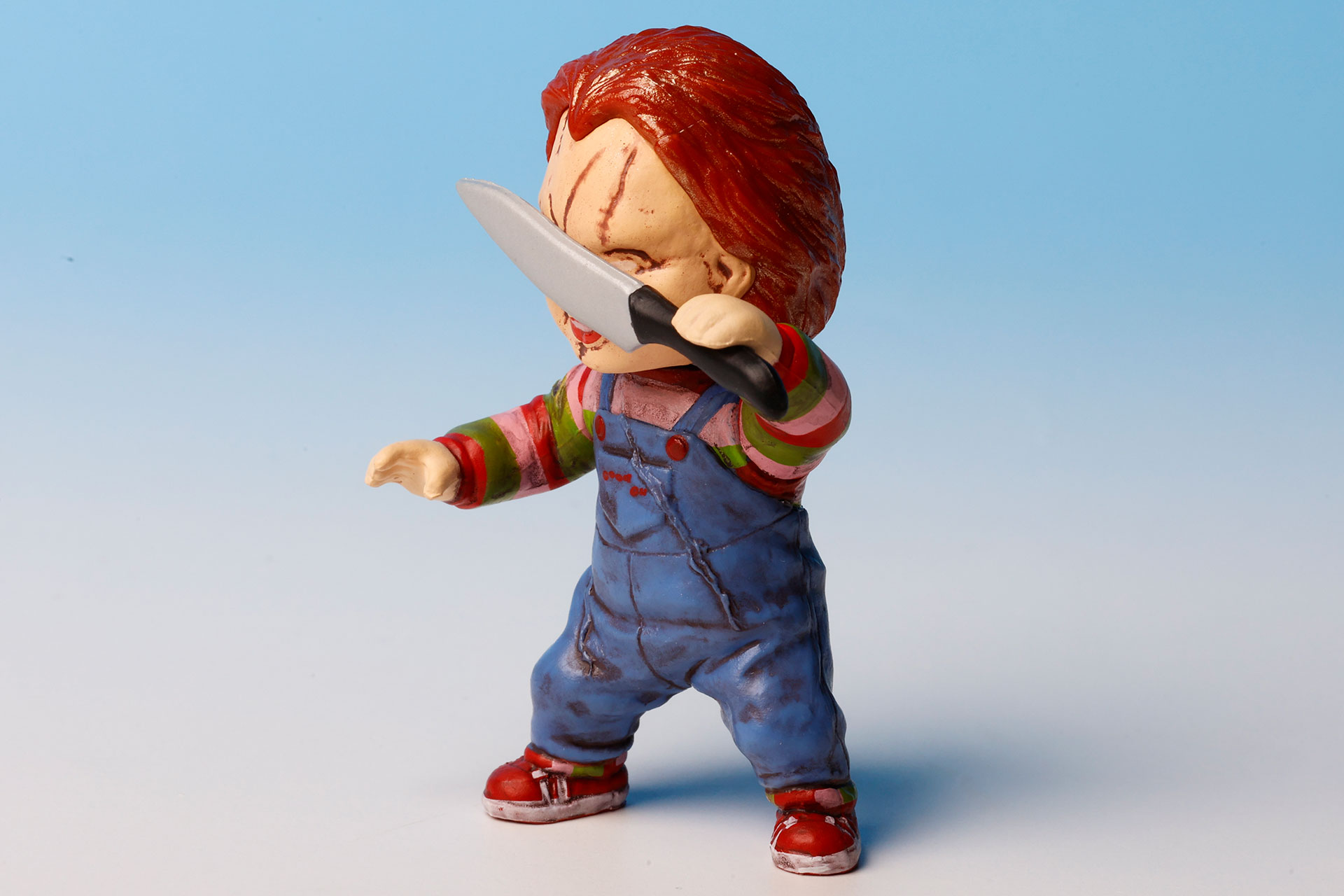 殺意に満ちたポーズだ