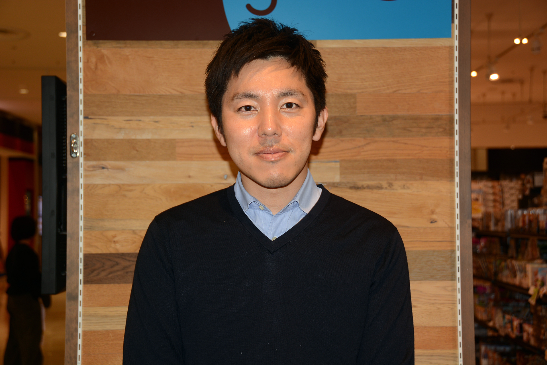 まちキャラの歴史や、全体の話を聞いた広報担当の江田祐司氏