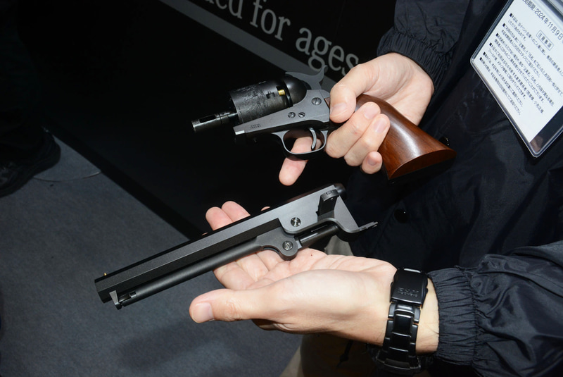 銃身が取り外せる