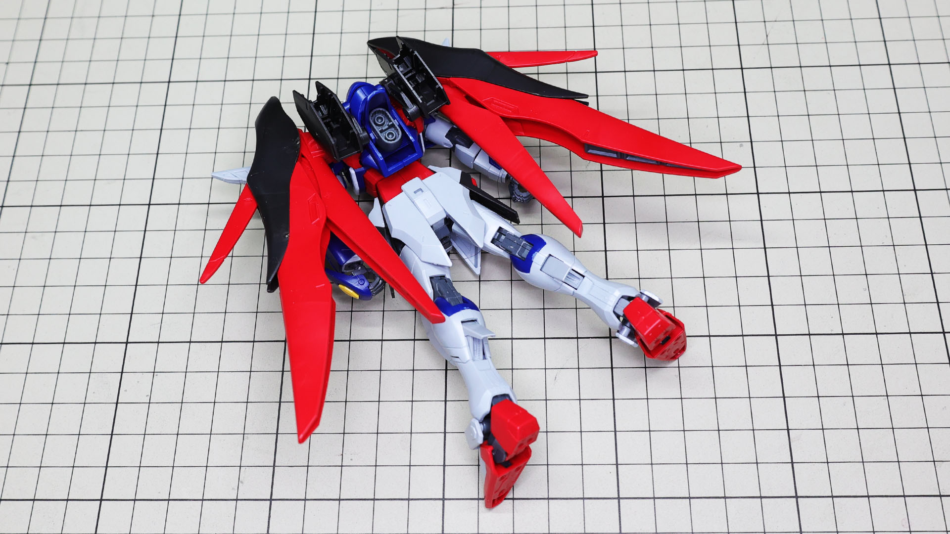 デスティニーガンダムSpecII本体とドッキングさせました