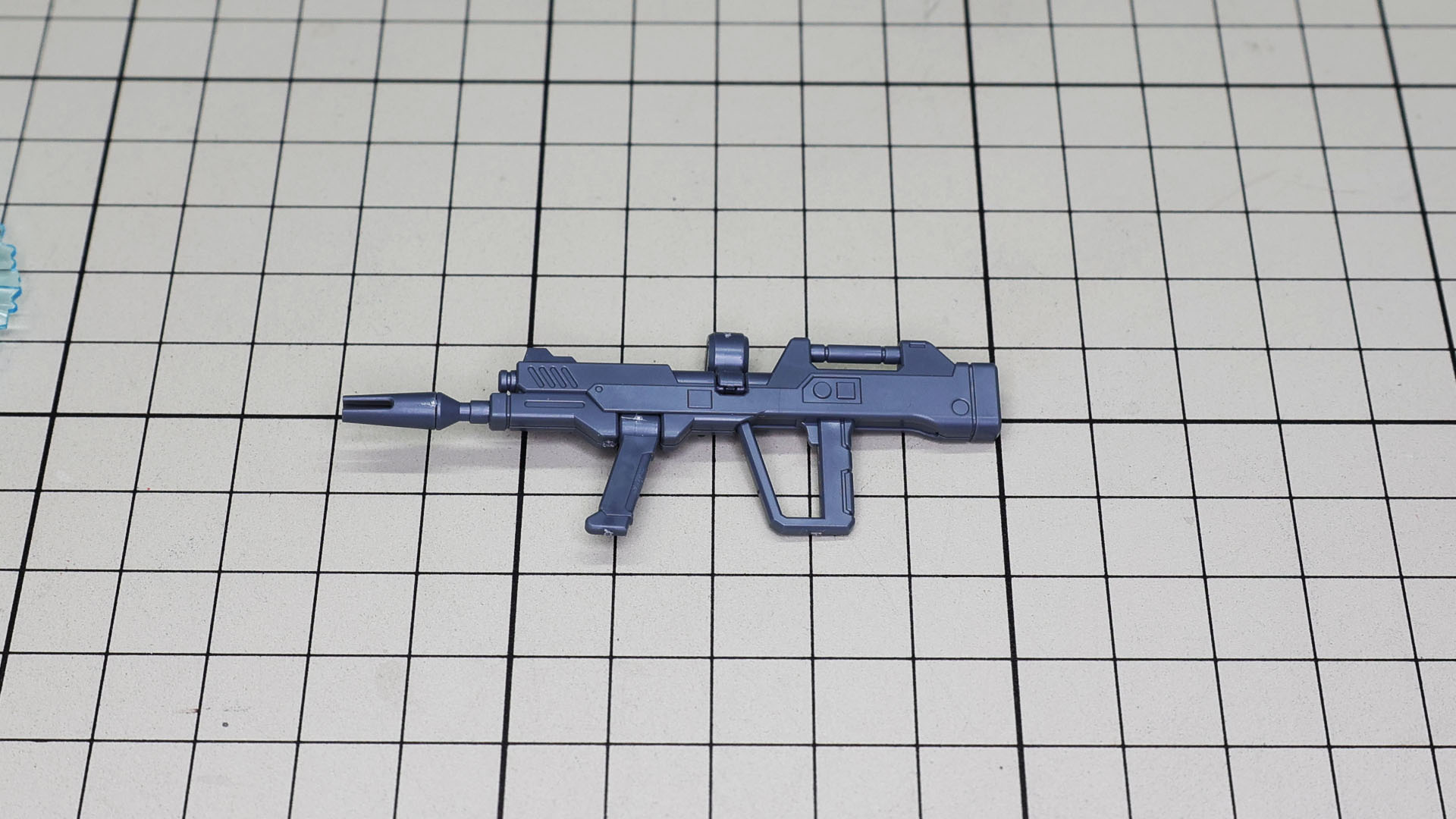 高エネルギービームライフルの構造は簡単ですね。ほぼ貼り合わせて完成します