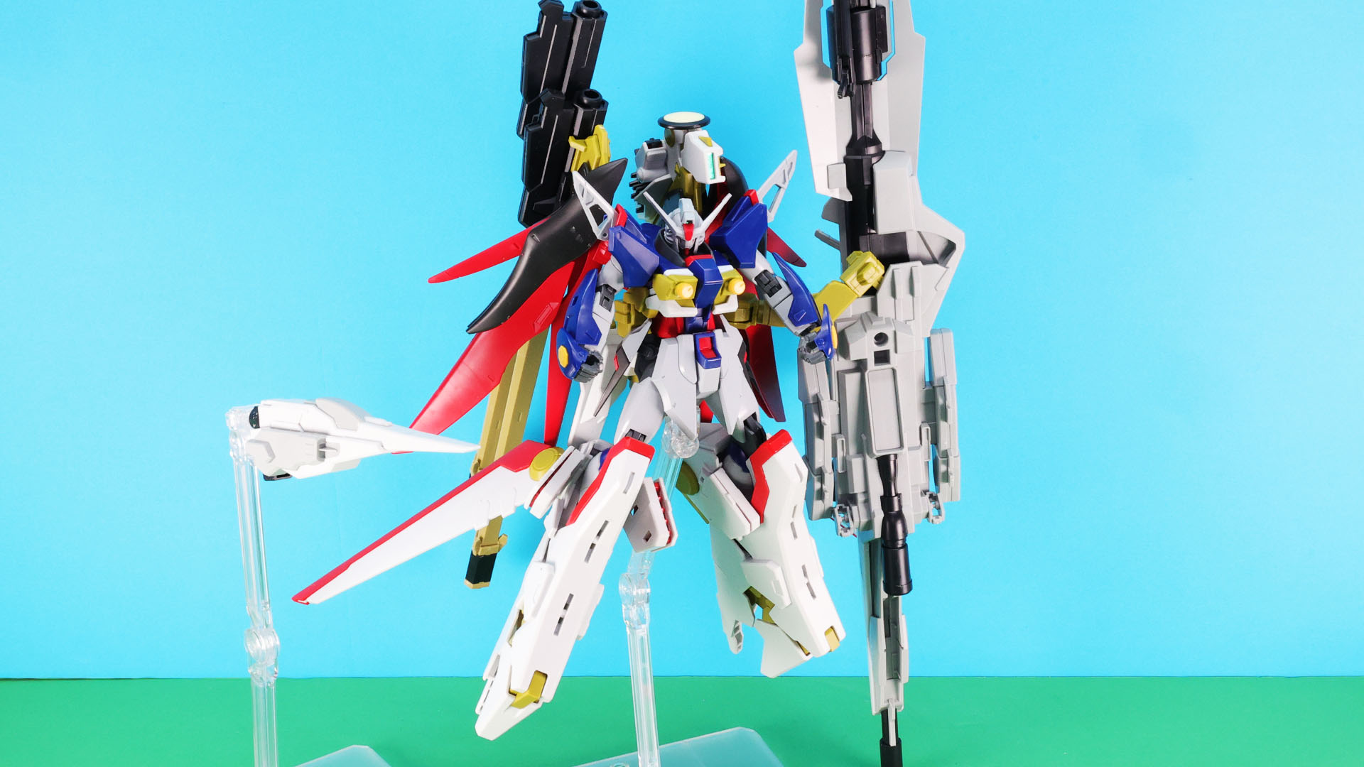 ゼウスシルエットで大幅にパワーアップした「デスティニーガンダムSpecII」