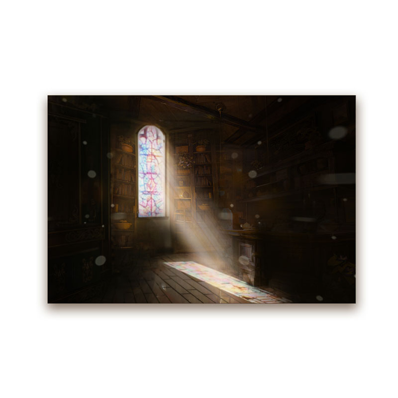 特典「背景屏風」