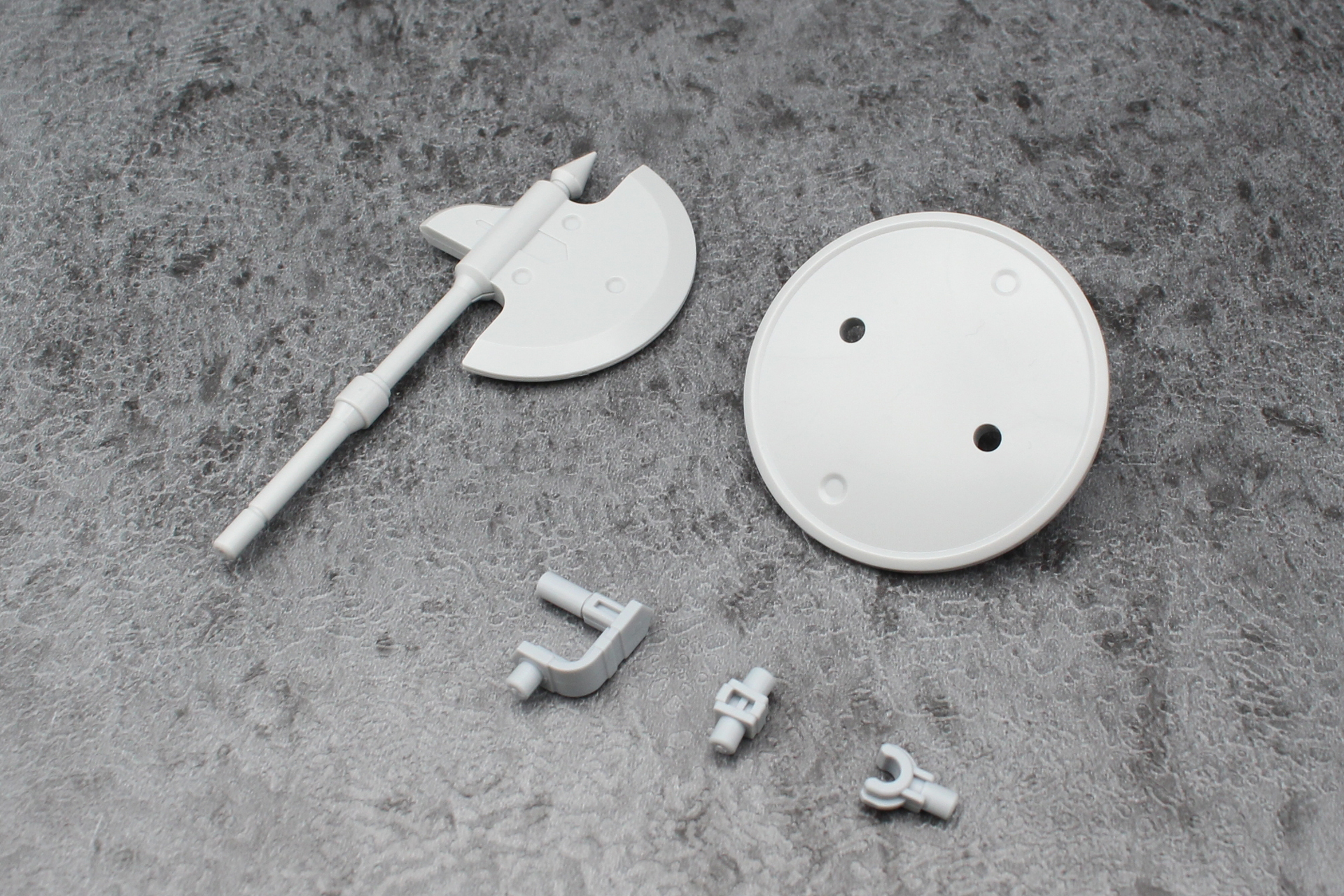 武装は斧とラウンドシールド