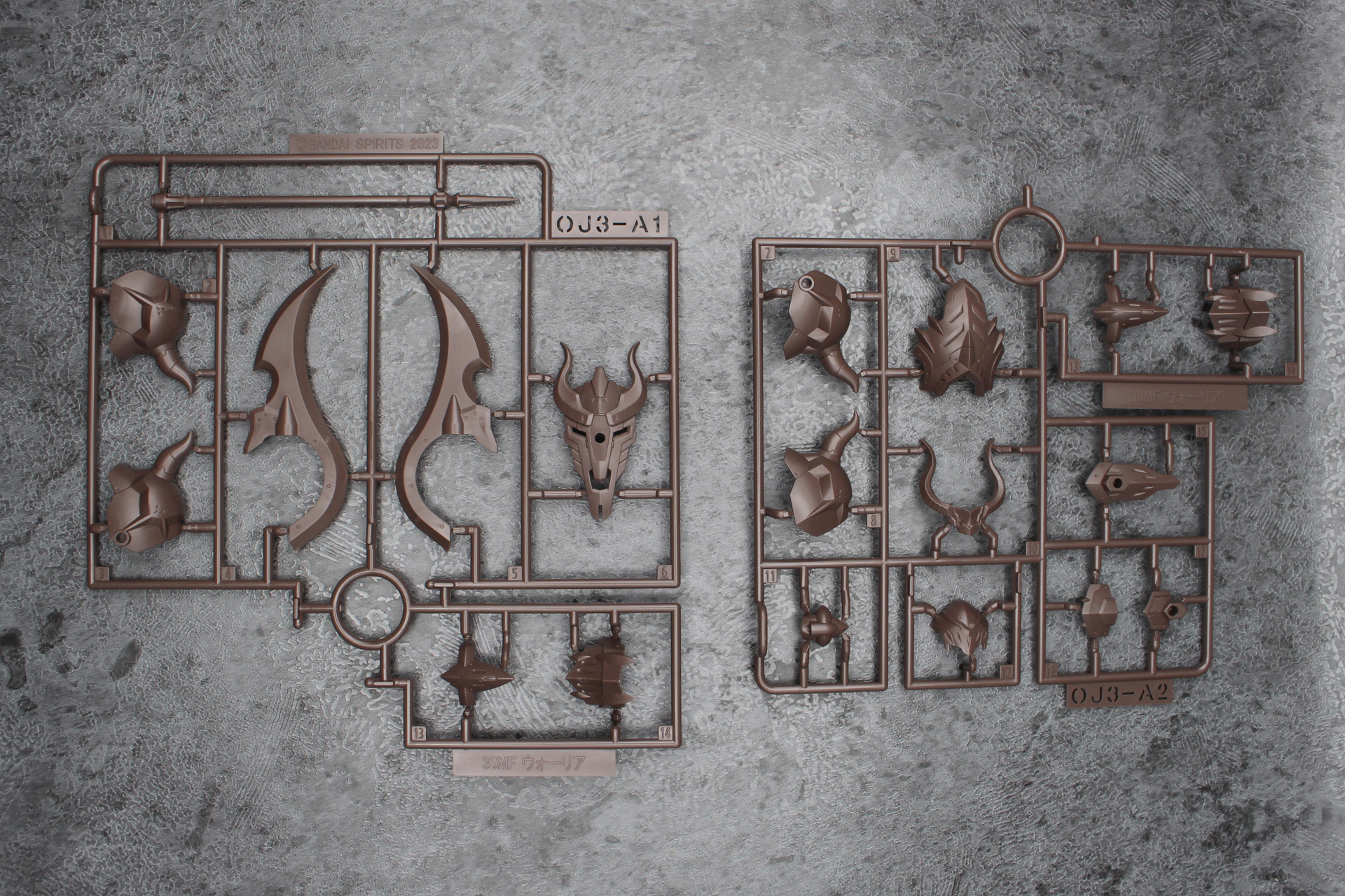 OJ3-A1パーツ、OJ3-A2パーツ