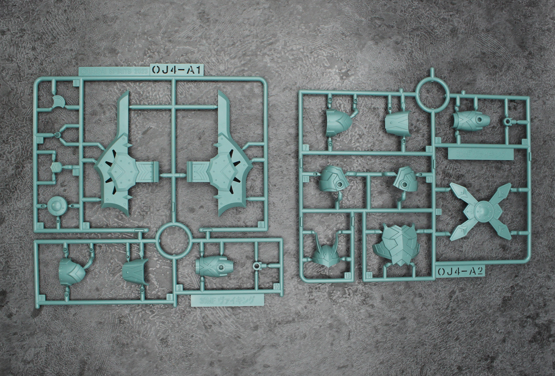 OJ4-A1パーツ、OJ4-A2パーツ