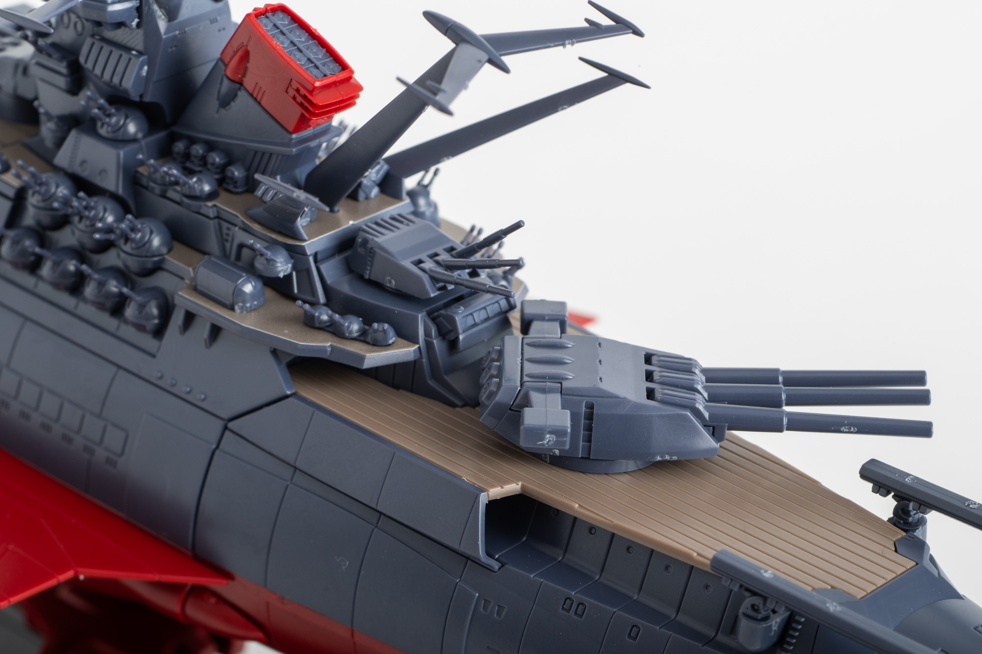 砲身を可動させるとこのように動きをつけることができる。