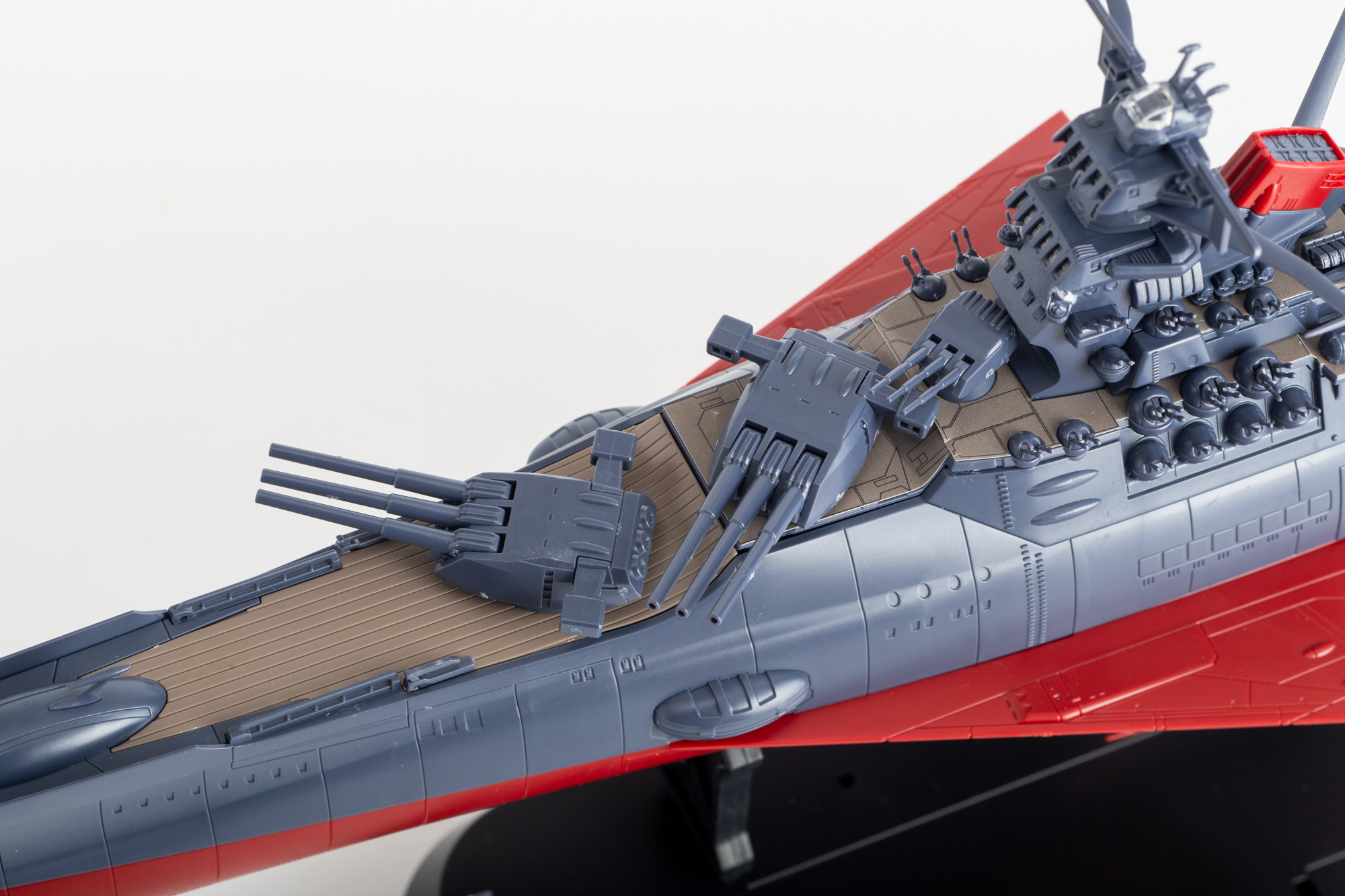 砲身を可動させるとこのように動きをつけることができる。