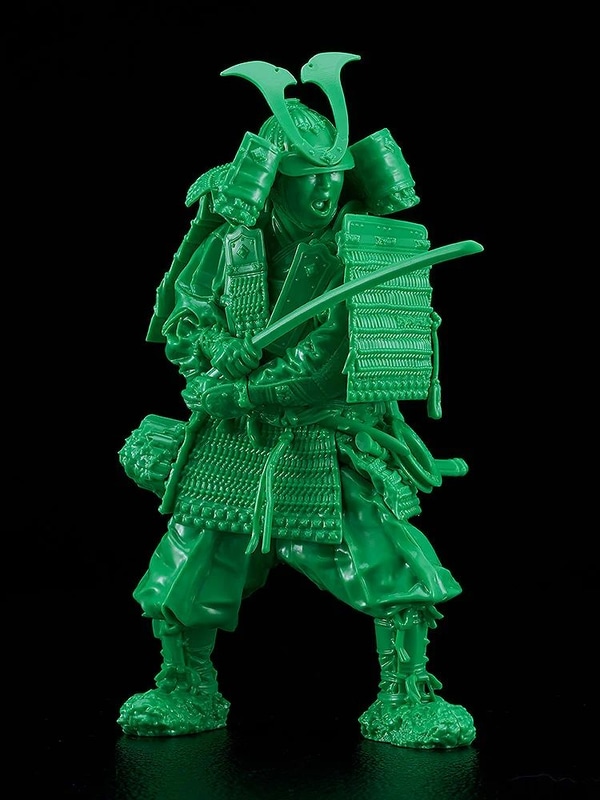 「PLAMAX 1/12 鎌倉時代の鎧武者 緑の装 Green color edition」
